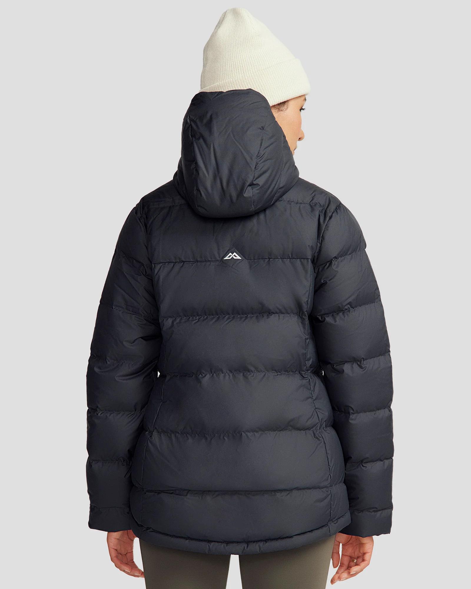 Women's Epiq Hooded Down Jacket - Black - Image 5