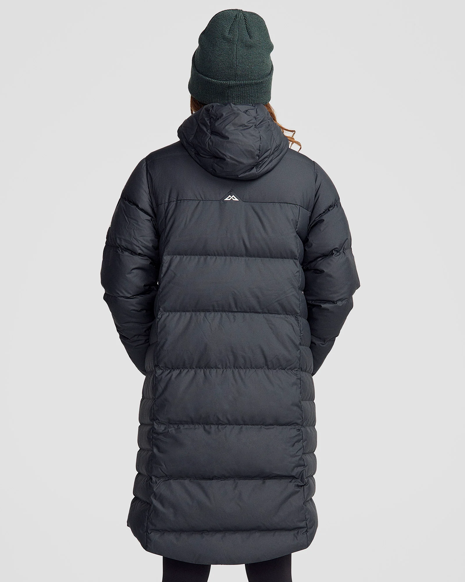 Women's Epiq Down Parka Jacket- Black - Image 4