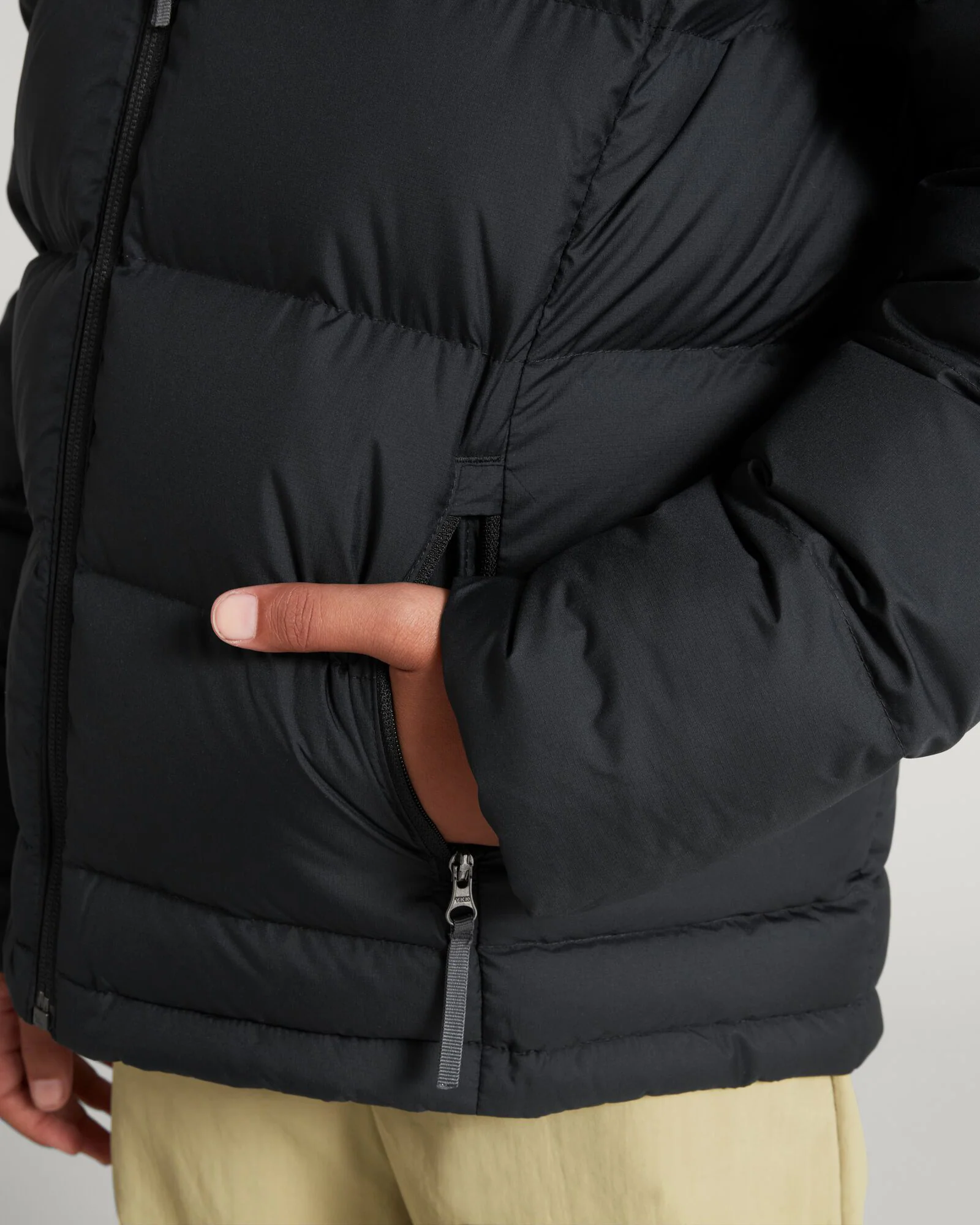 Boys' Epiq Down Jacket - Black - Image 7