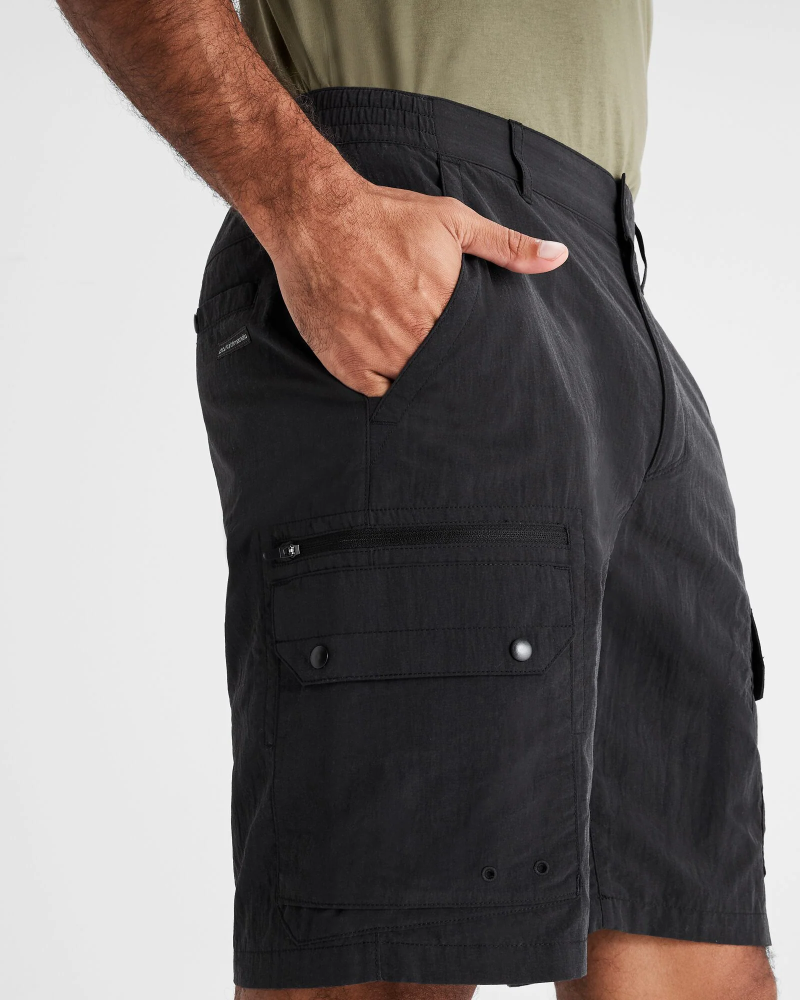 Men's EVRY-Day Cargo Shorts - Black - Image 4