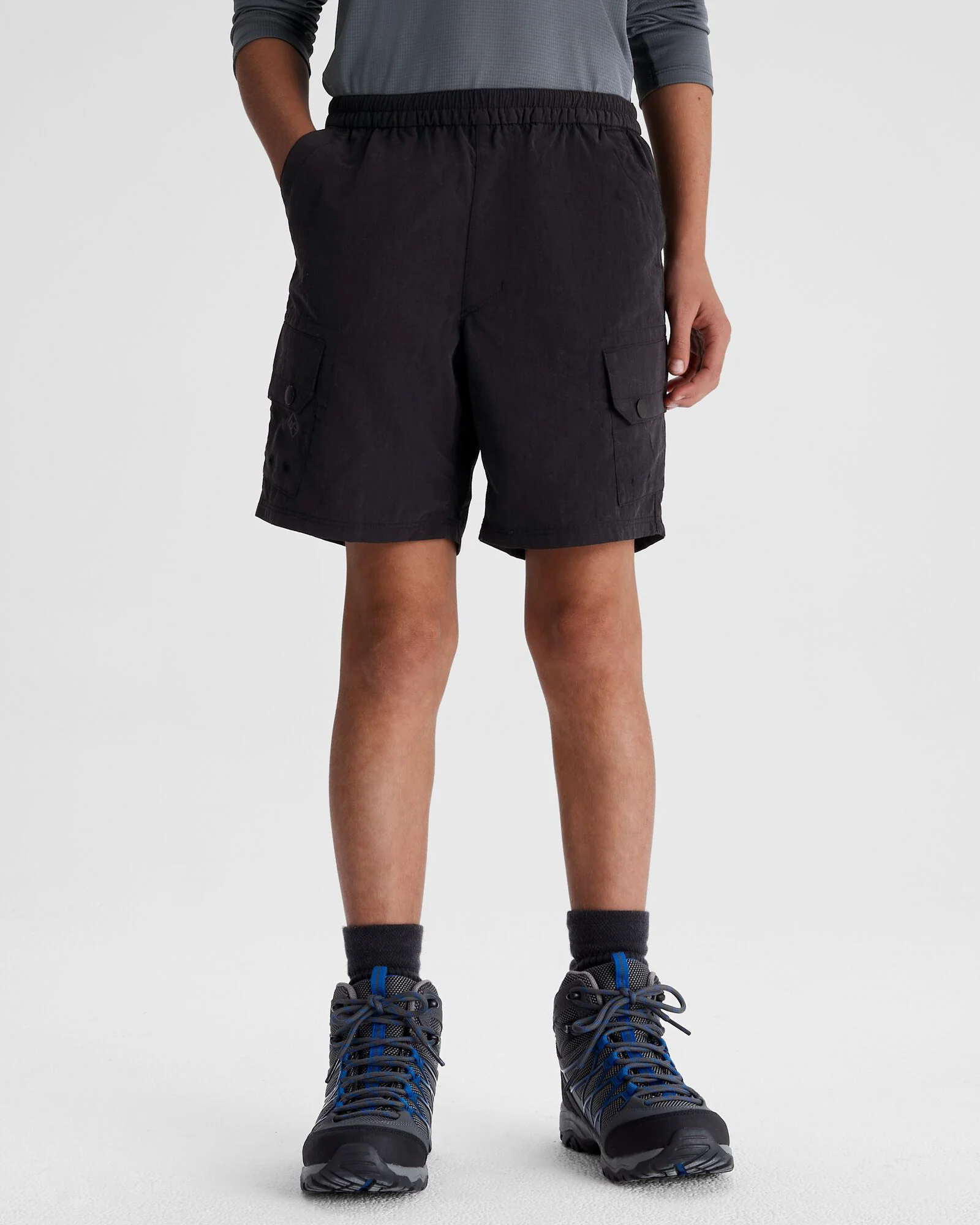 Boys' EVRY-Day Cargo Shorts - Black