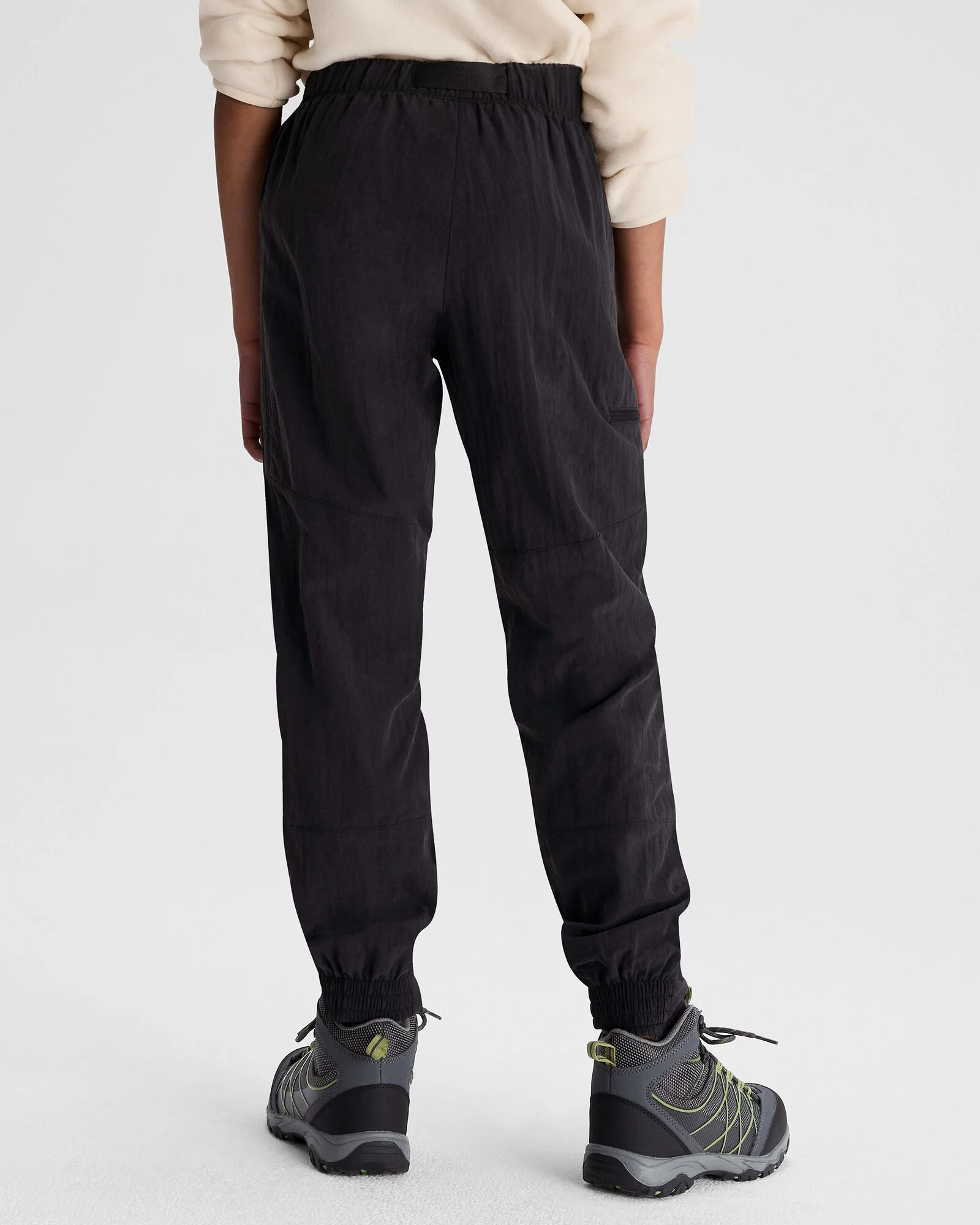 Girls' EVRY-Day Lined Cargo Pants - Black - Image 3