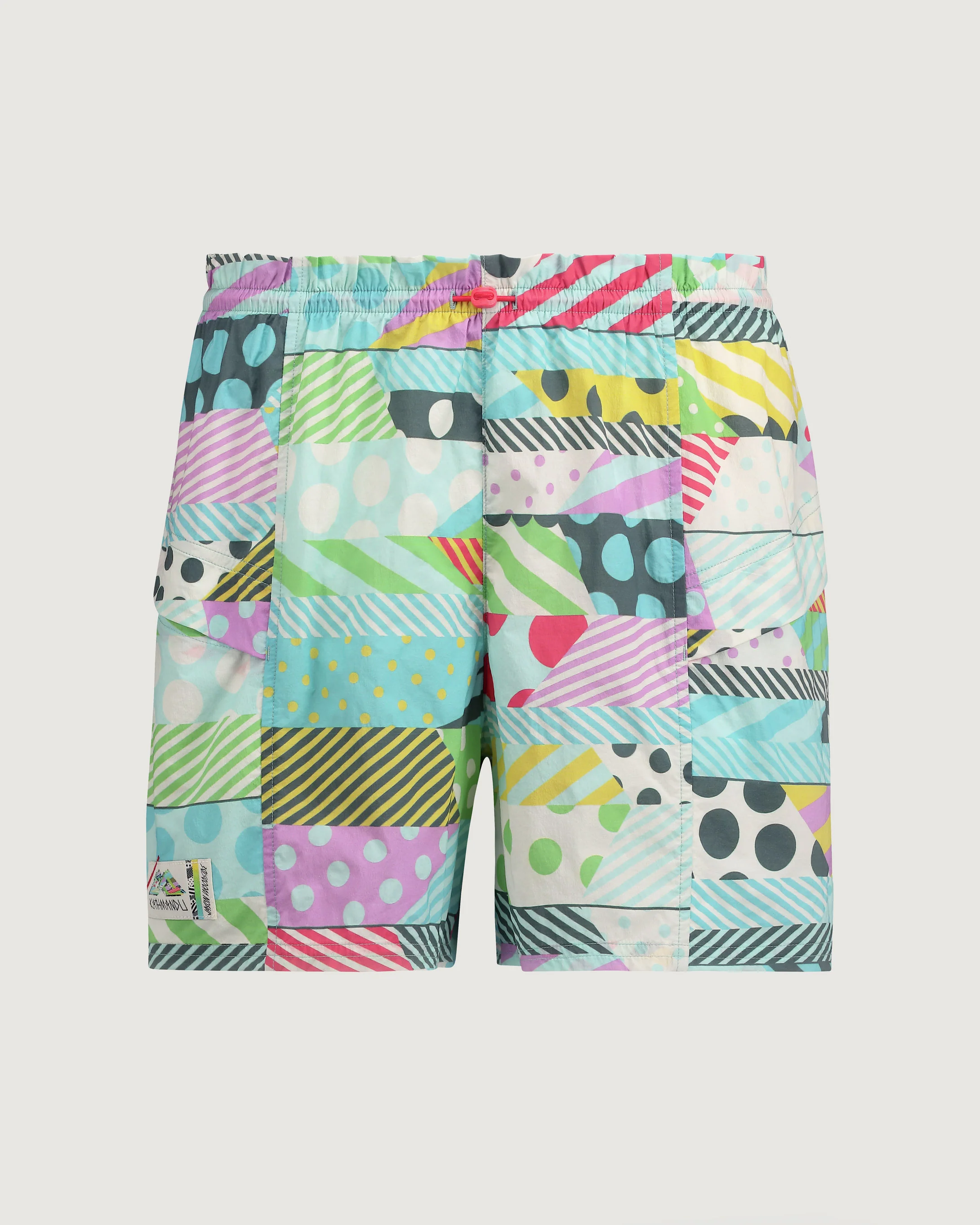 Jason Woodside EVRY-Where Women's 5" Shorts - Prism Print - Image 8