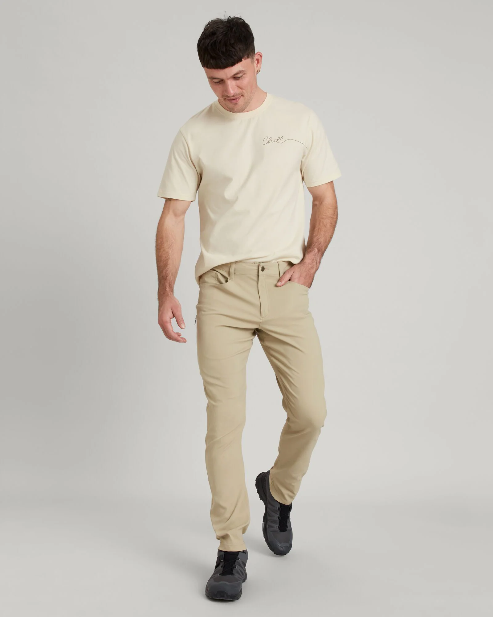Men's Flight Long Pants - Olive Grey - Image 2