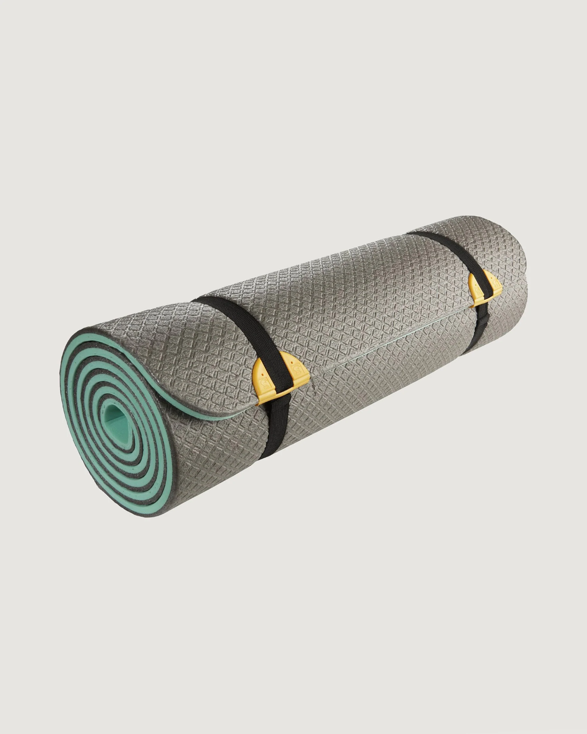 Camping and Hiking Foam Mat - 8 mm - Green/Grey