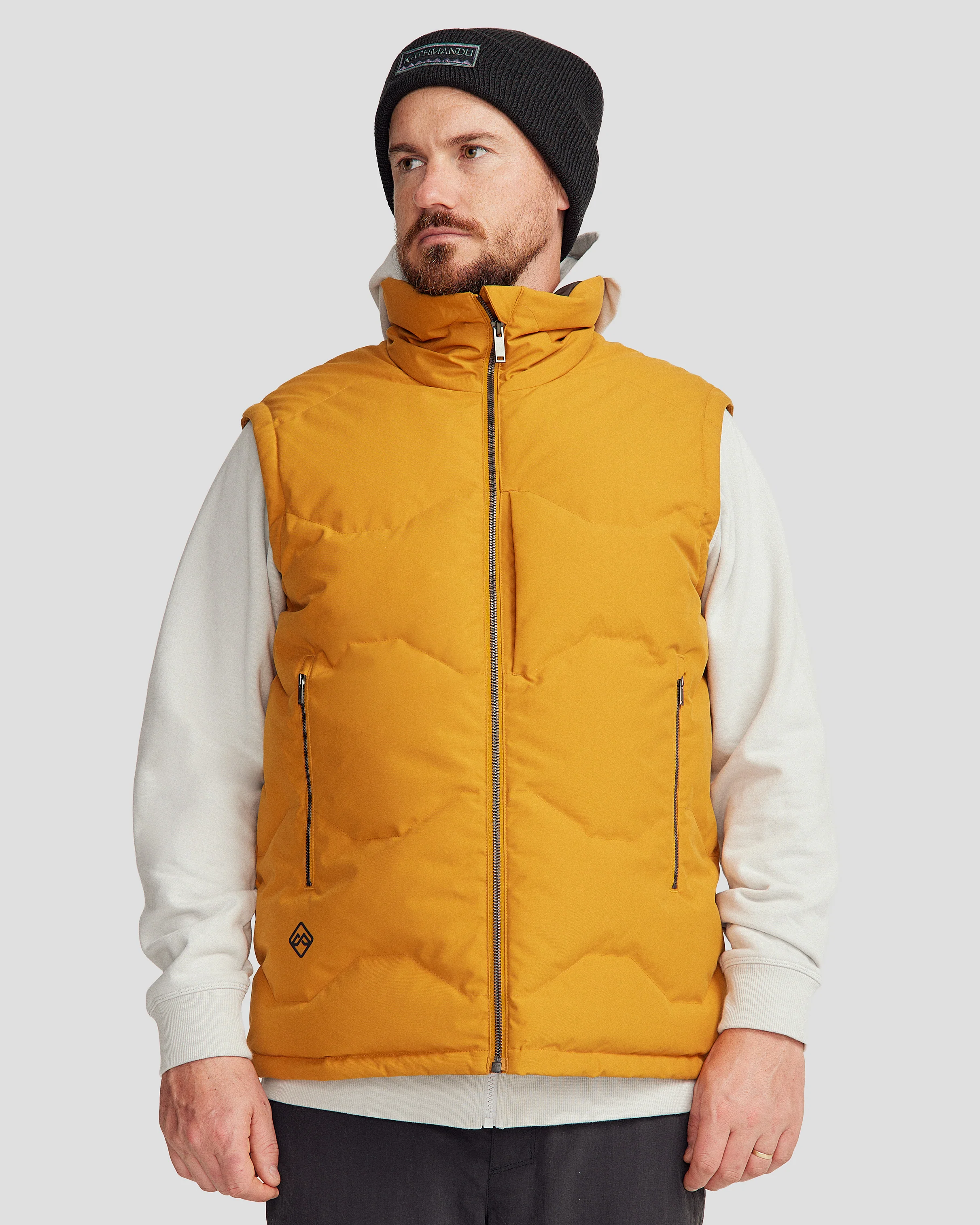 Men's Frisco X Down Vest - Golden Oak