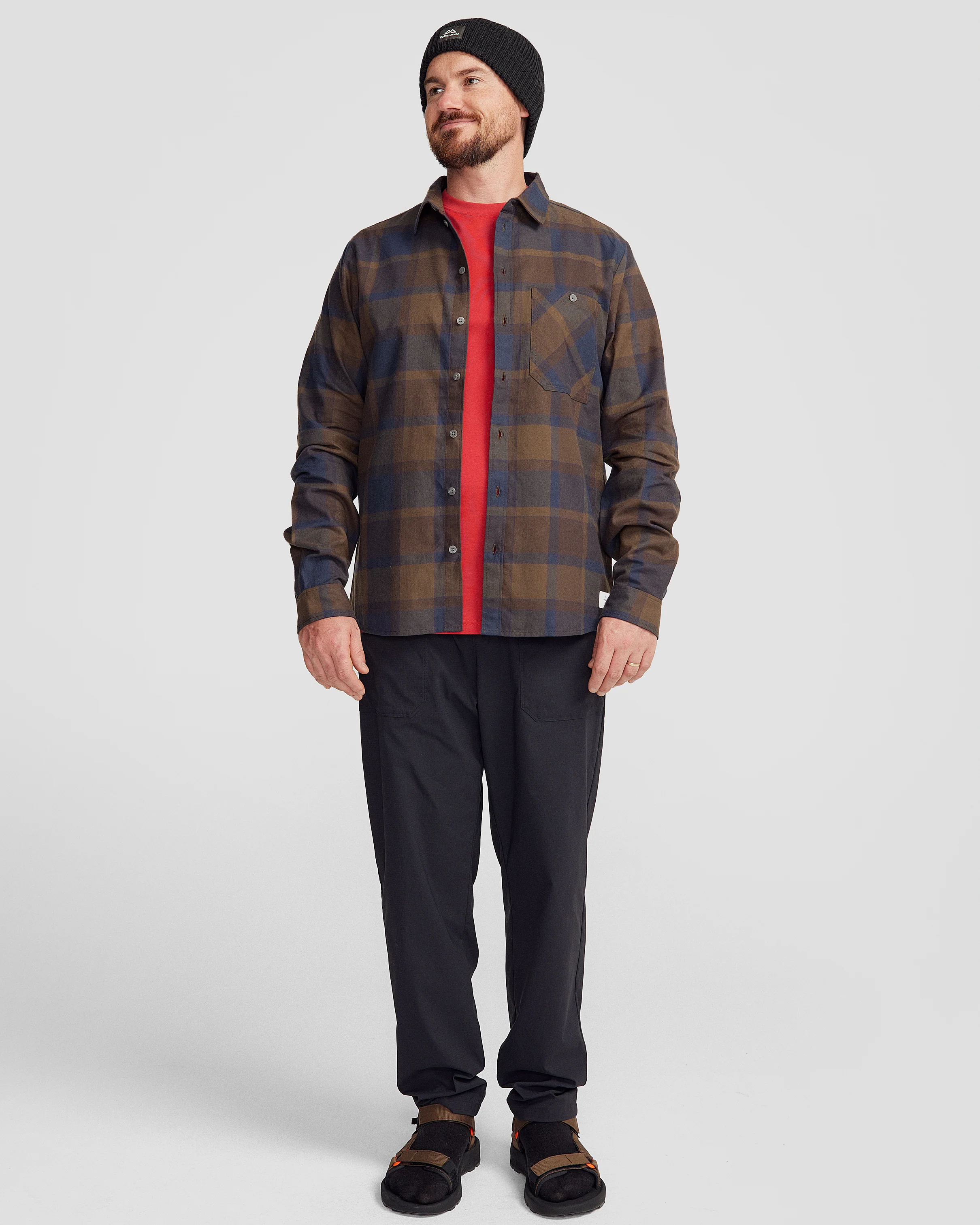 Men's Fyfe L/S Shirt - Trail Plaid - Image 2