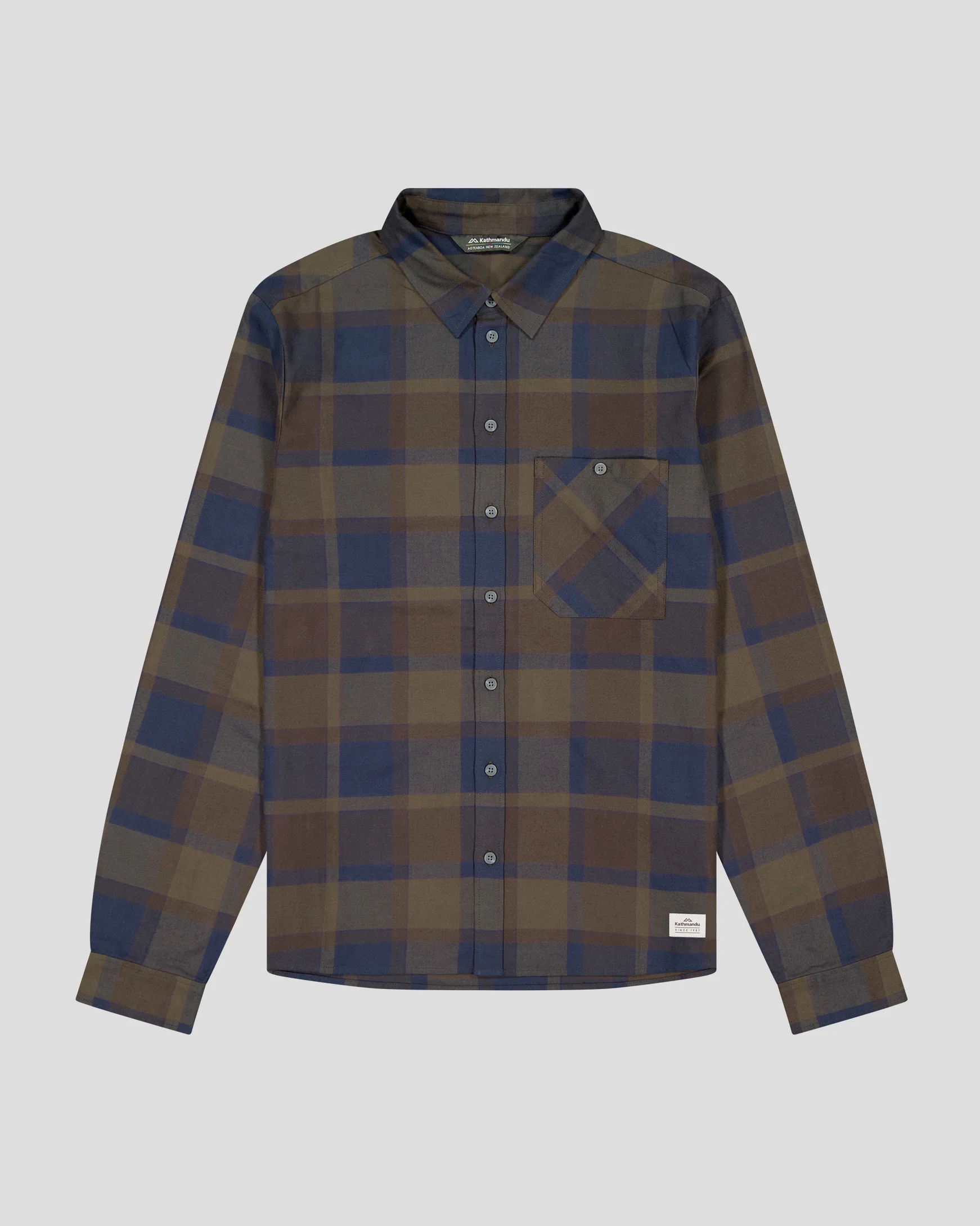 Men's Fyfe L/S Shirt - Trail Plaid - Image 5