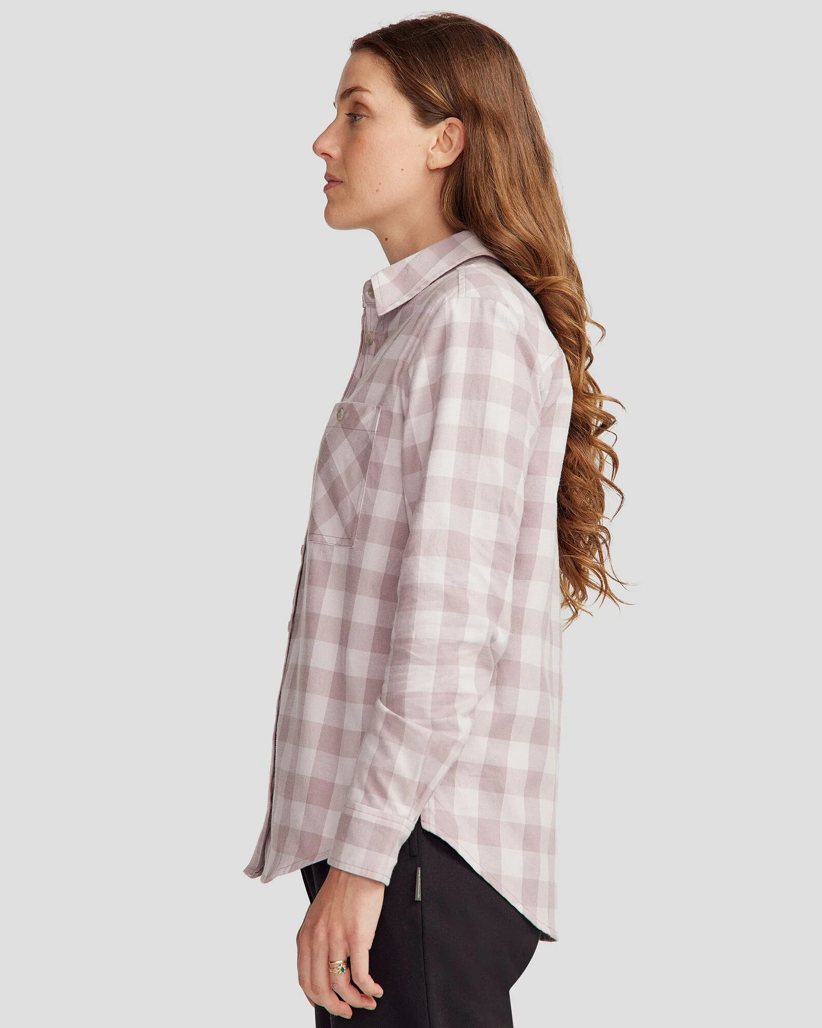 Women's Fyfe L/S Shirt - Thistle Gingham - Image 3