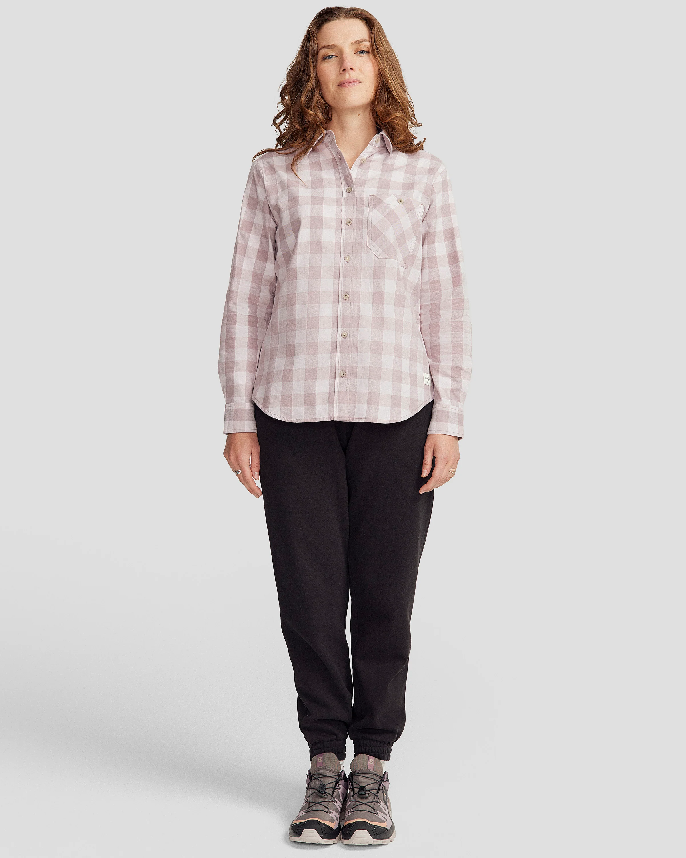 Women's Fyfe L/S Shirt - Thistle Gingham - Image 6
