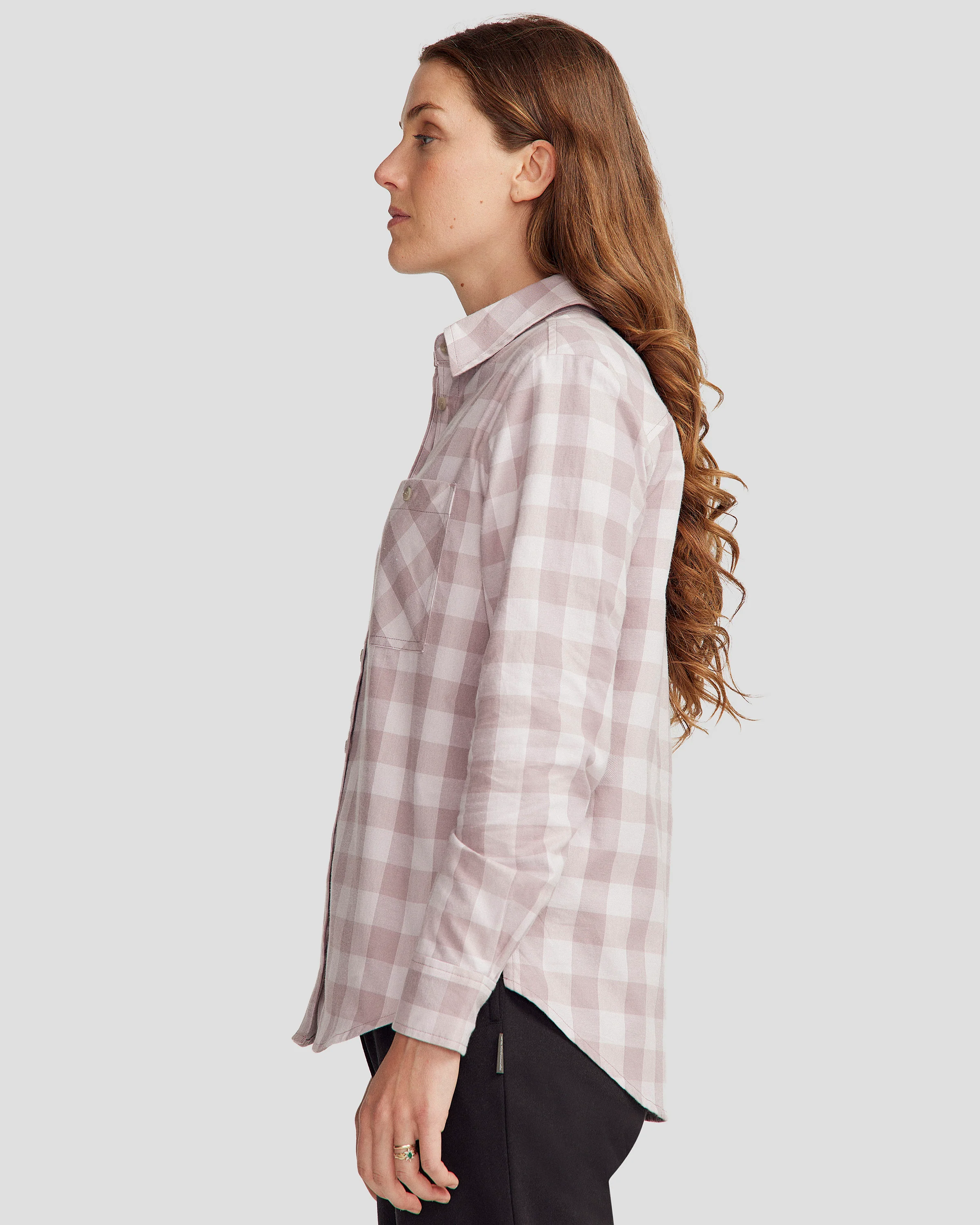 Women's Fyfe L/S Shirt - Thistle Gingham - Image 7