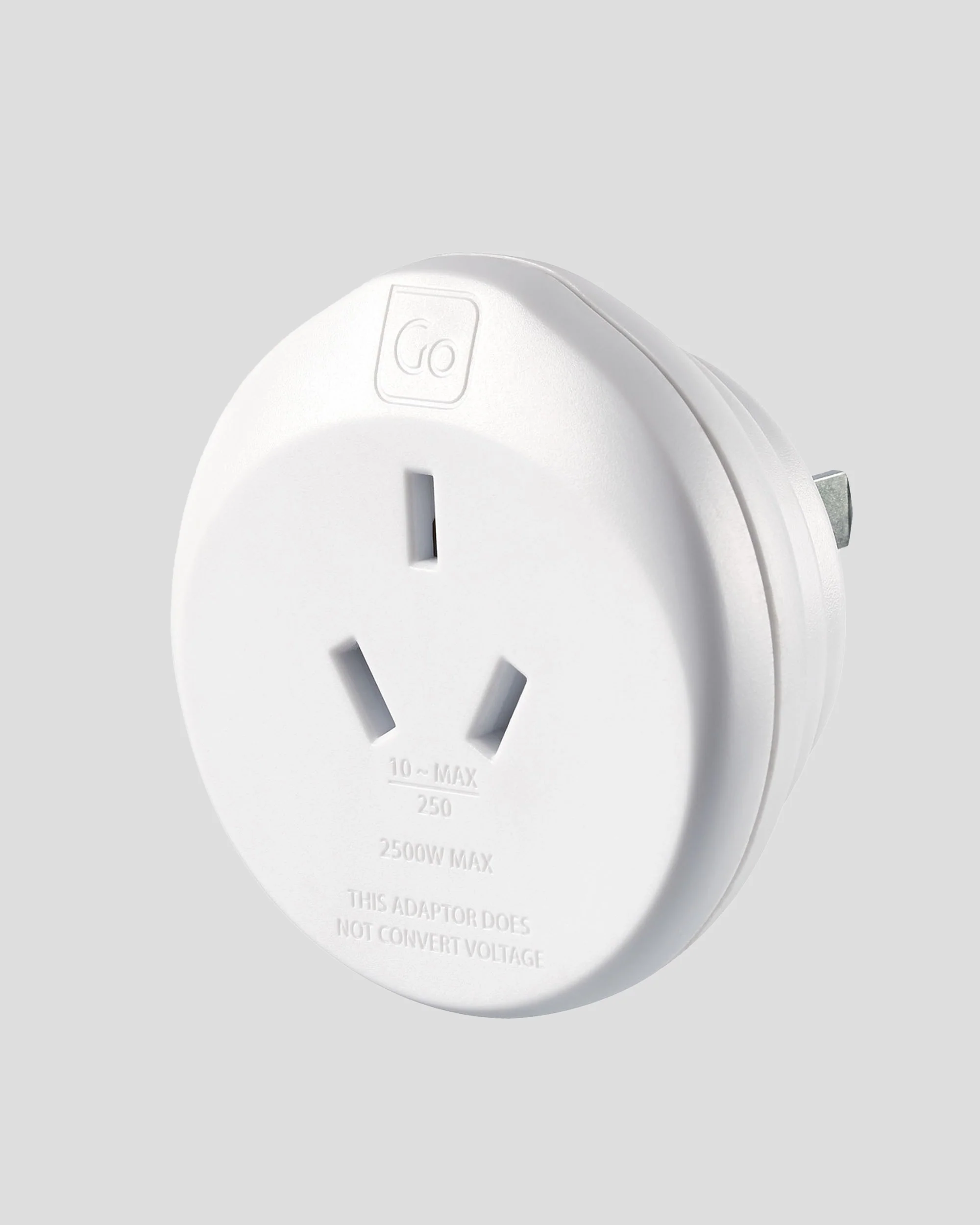 Go Travel Aus - USA Adaptor - White