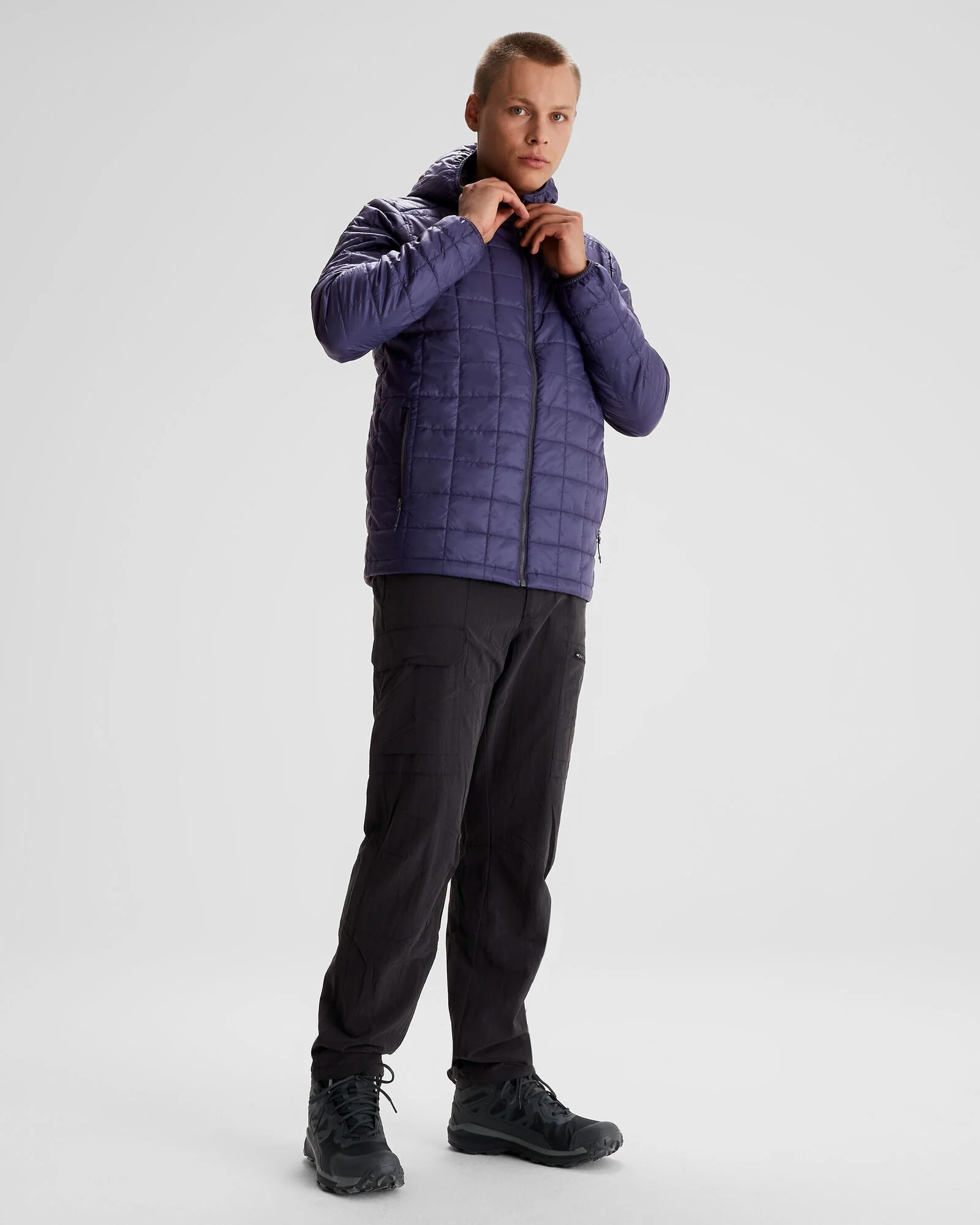Men's Heli R Insulated Hooded Jacket - Dark Horizon - Image 2