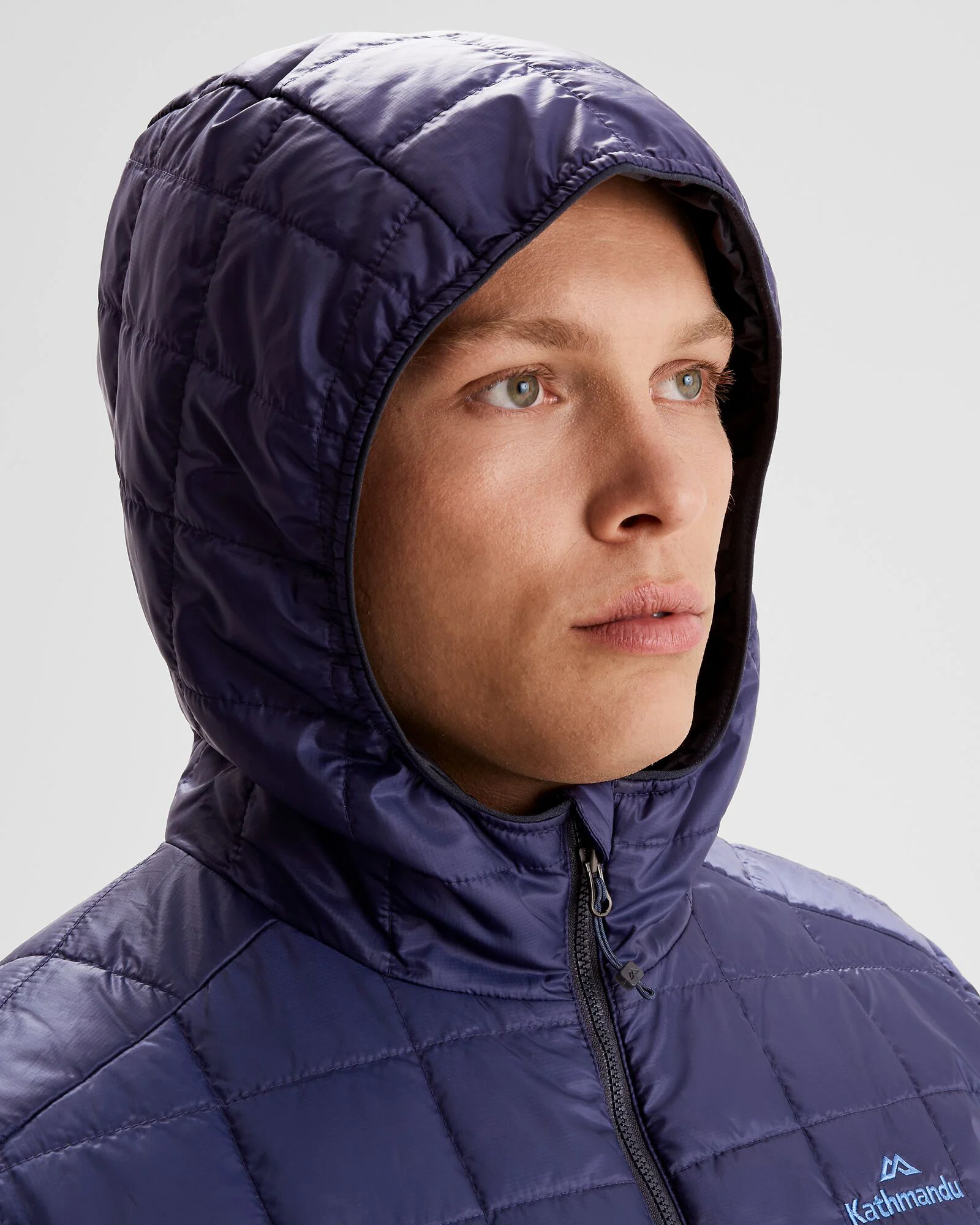 Men's Heli R Insulated Hooded Jacket - Dark Horizon - Image 4