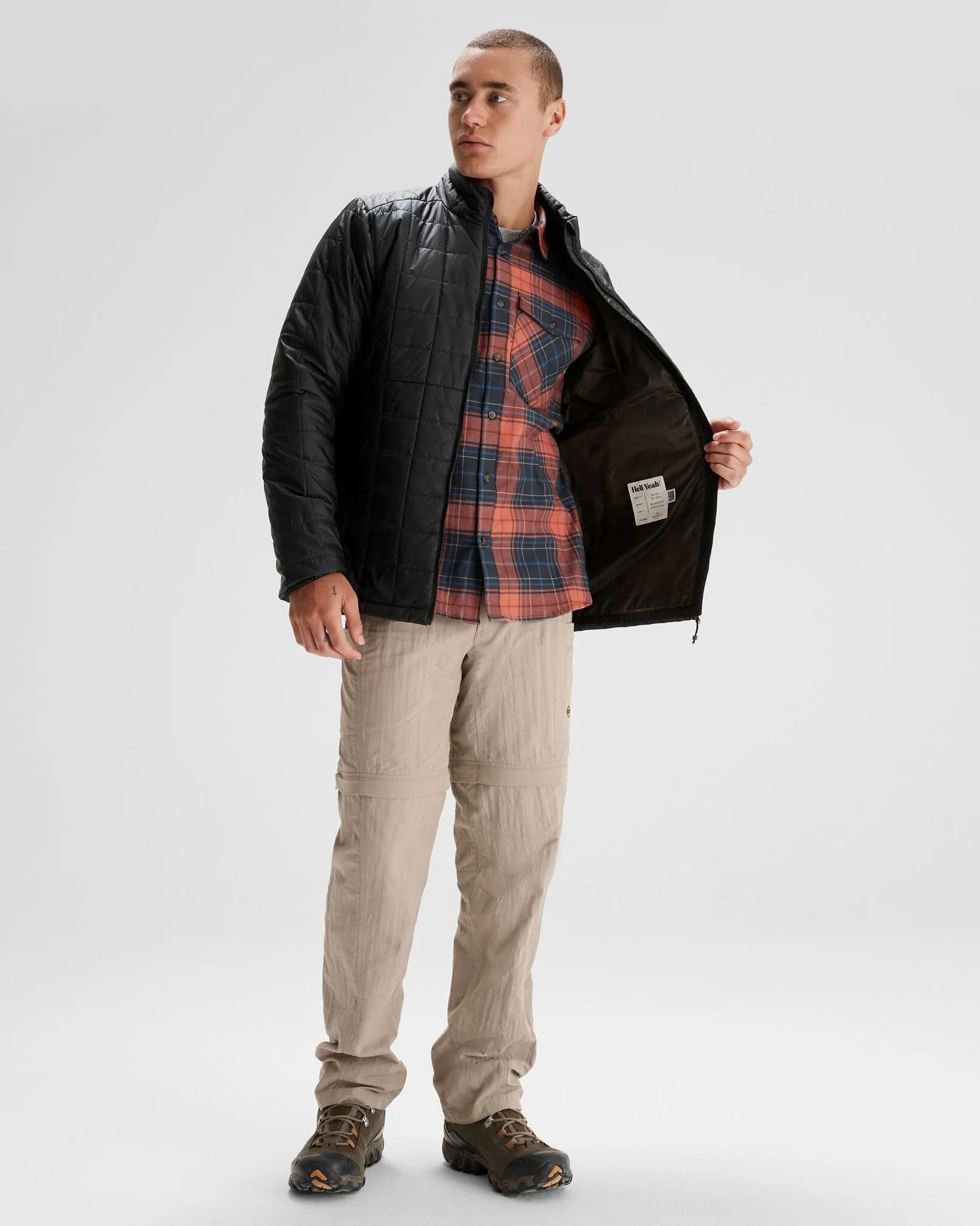 Men's Heli R Insulated Jacket - Black Stingray - Image 9