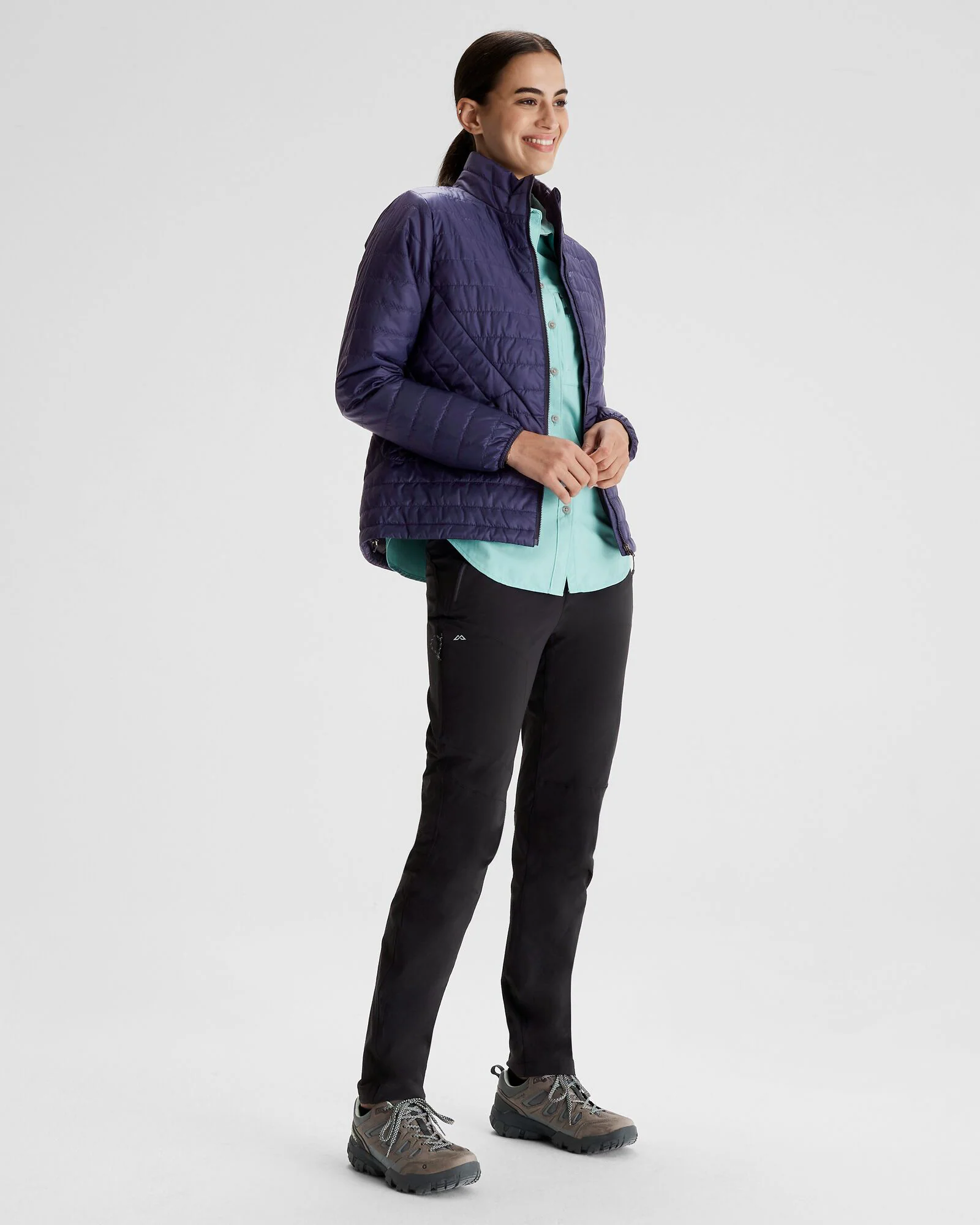 Women's Heli R Insulated Jacket - Dark Horizon - Image 2