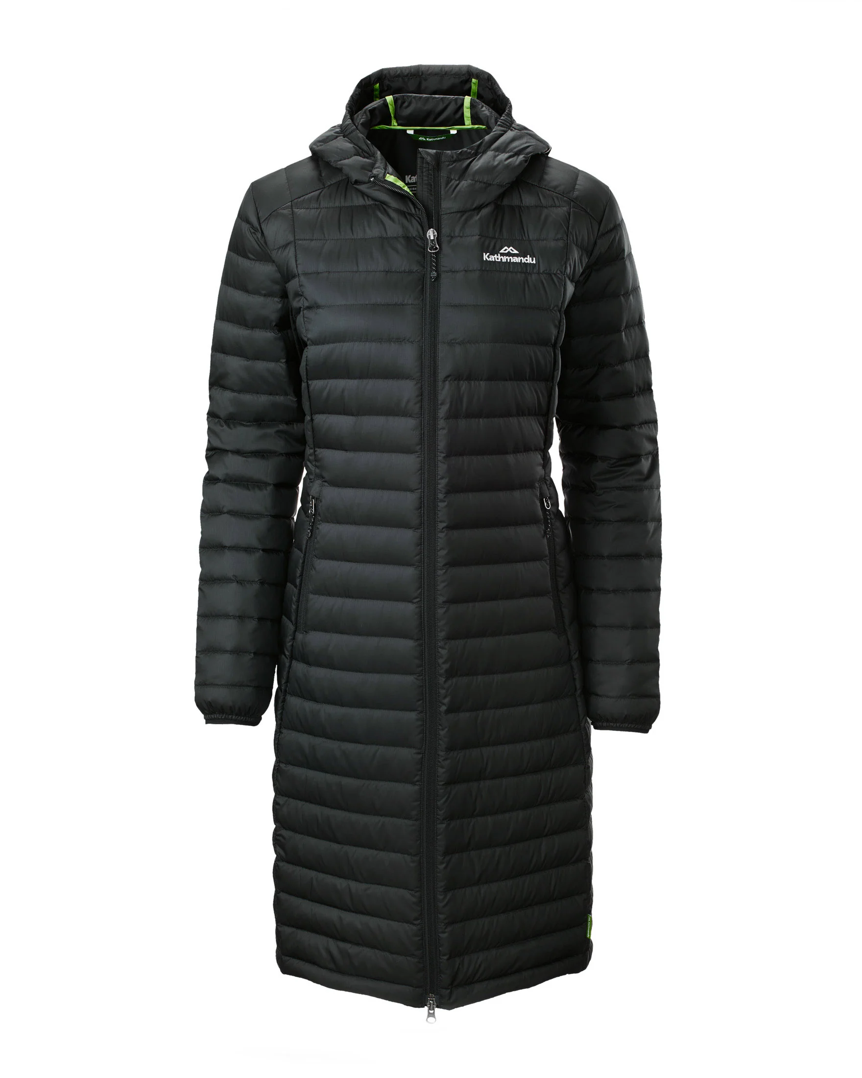 Women's Heli Down Parka  Jacket- Black - Image 12