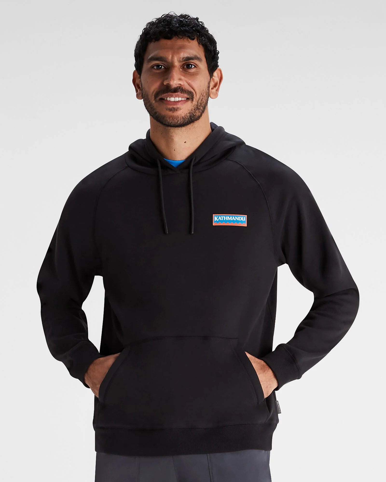 Men's Heritage Logo LT BB Hoodie  - Black Stingray