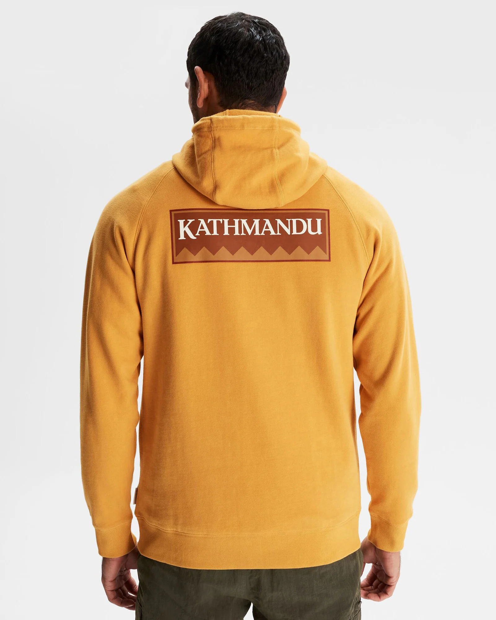 Men's Heritage Logo LT BB Hoodie  - Mustard Yellow - Image 2