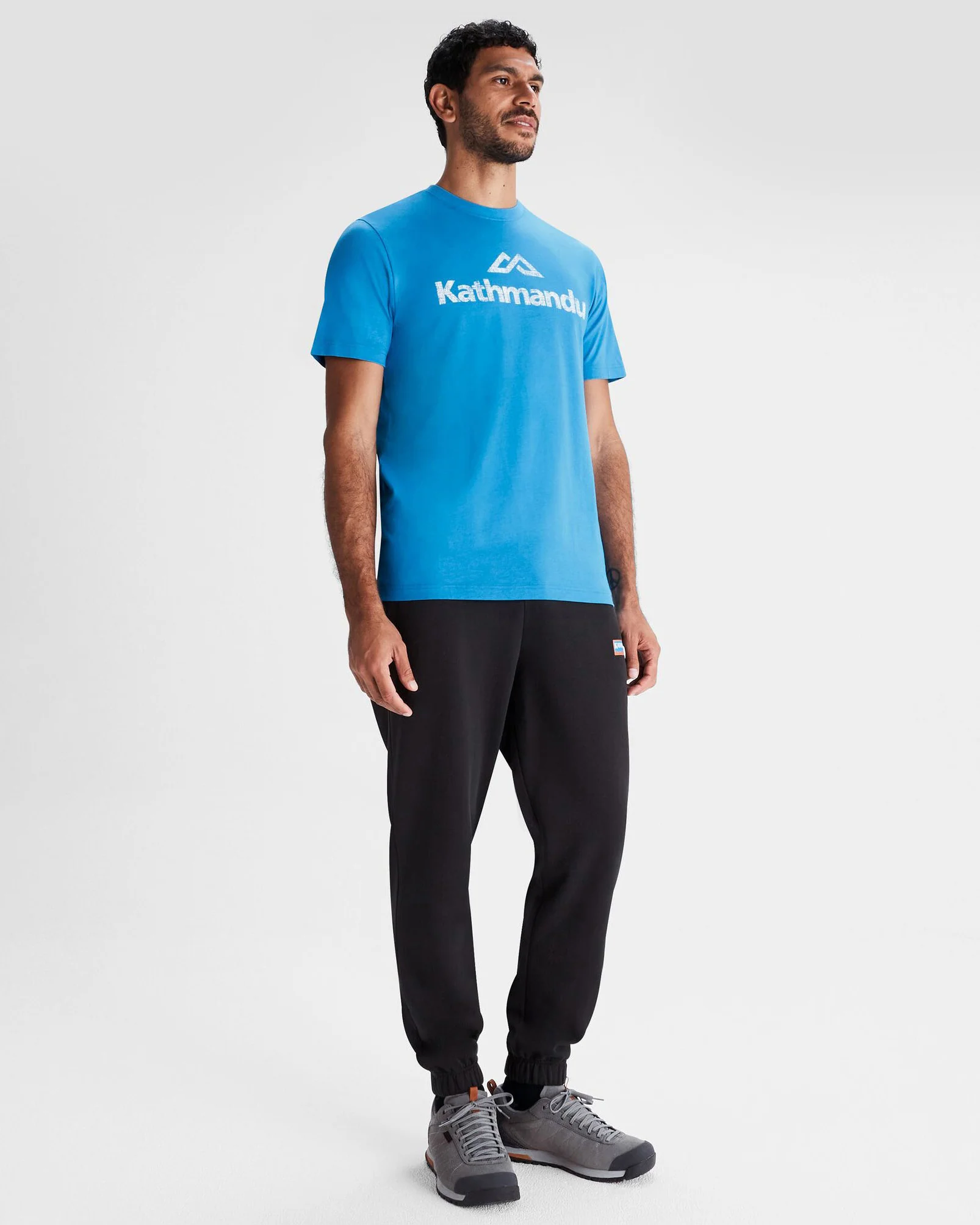 Heritage Logo Men's LT BB Joggers - Black Stingray - Image 2