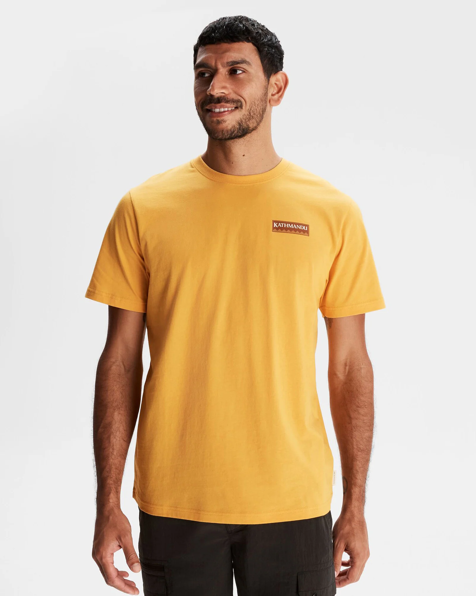 Men's Heritage Organic Cotton T-shirt - Mustard Yellow