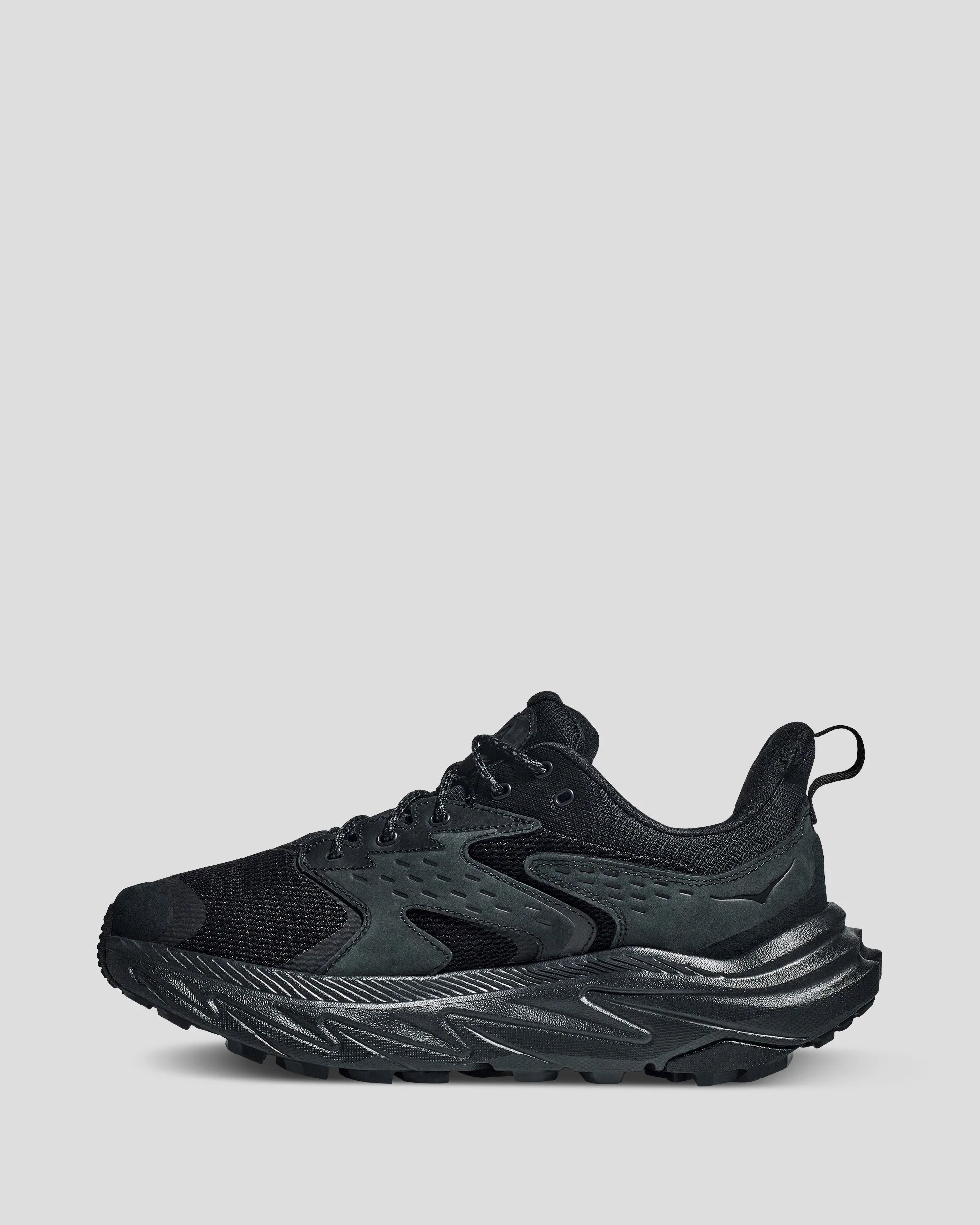 Men's Hoka Anacapa 2 Low GTX Hiking Shoes - Black - Image 3