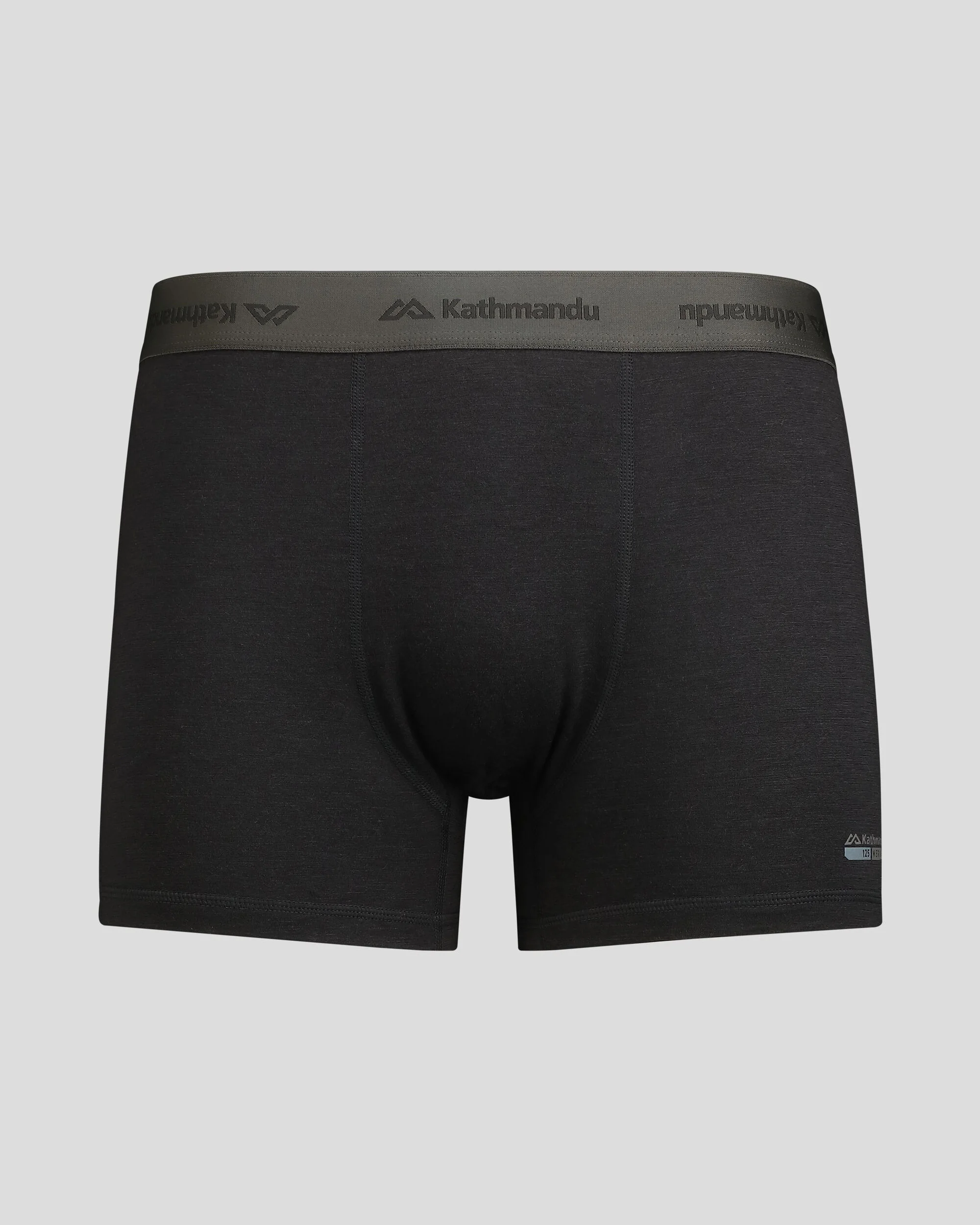 Men's K-Merino 125 4.5 inch Boxer - Black Stingray - Image 4