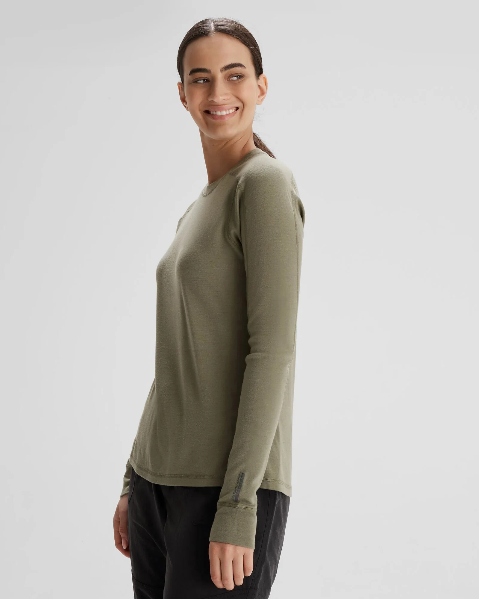 Women's K-Merino 250 Long Sleeve Top - Beech - Image 3