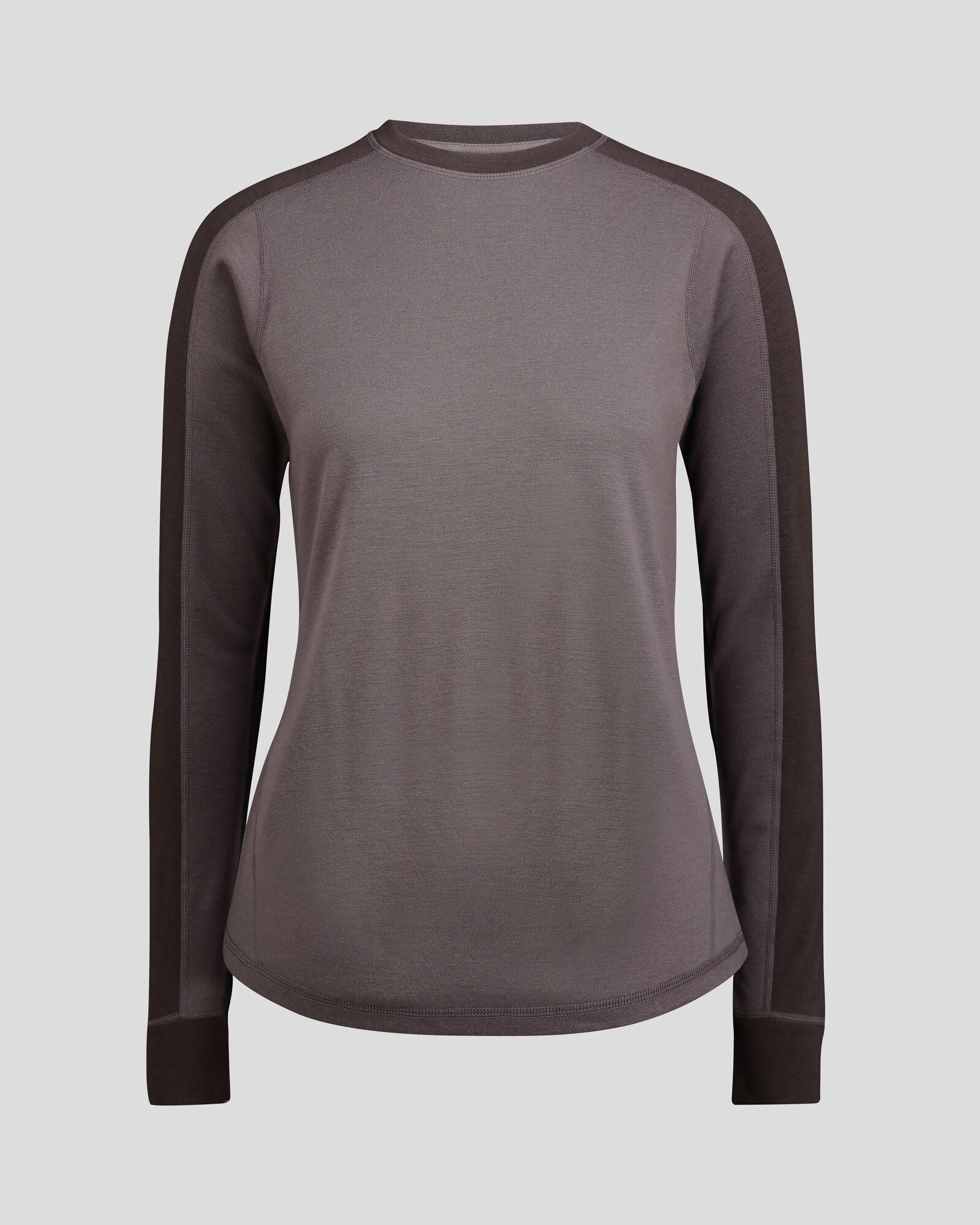 Women's K-Merino 250 Long Sleeve Top - Light Quartz/Dark Quartz - Image 5