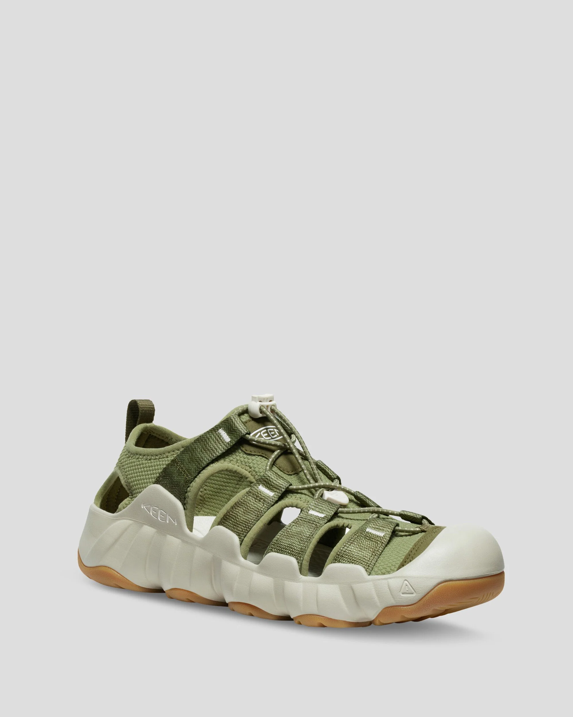 Men's Keen Hyperport H2 Sandals - Martini Olive/Plaza Taupe
