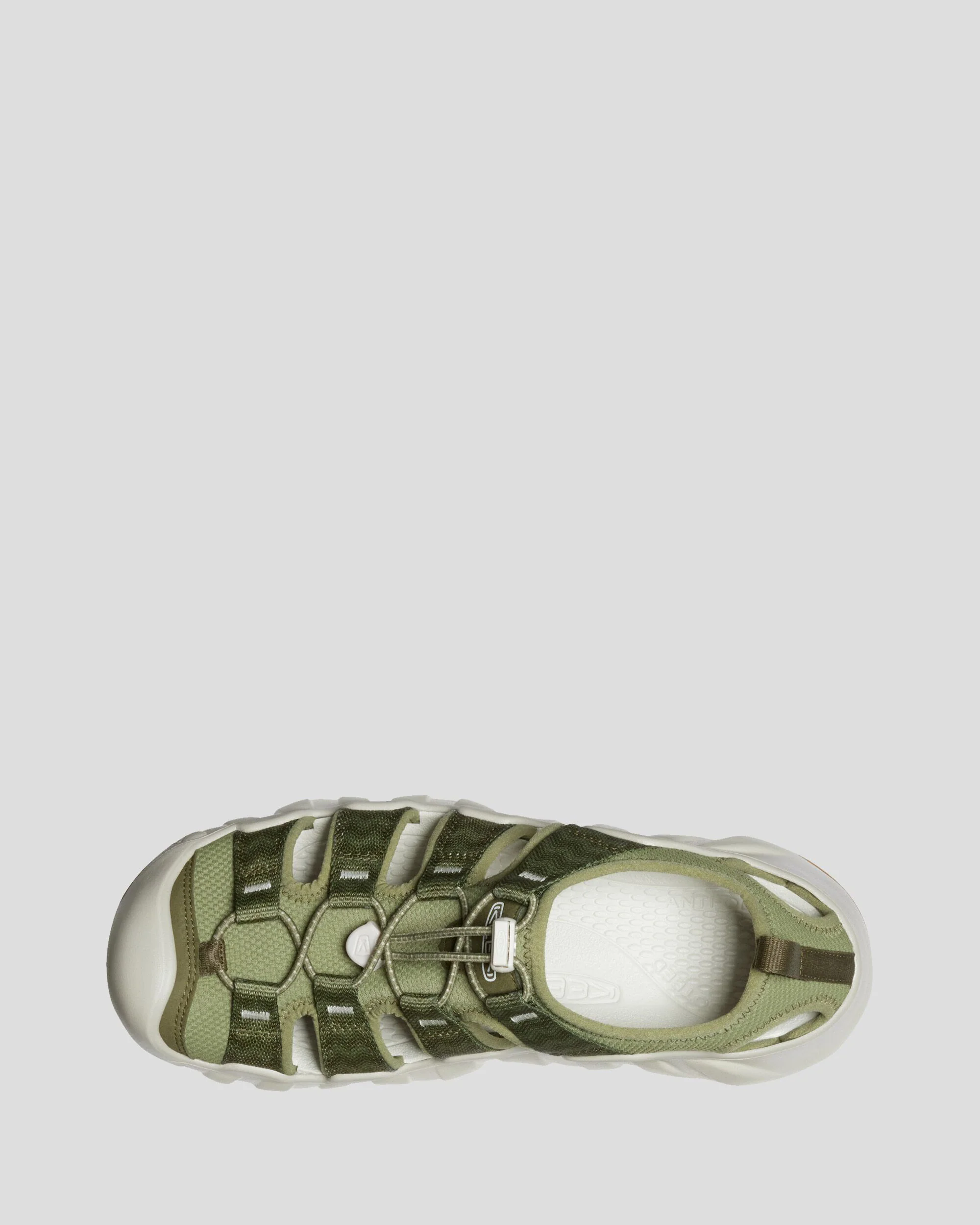 Men's Keen Hyperport H2 Sandals - Martini Olive/Plaza Taupe - Image 3