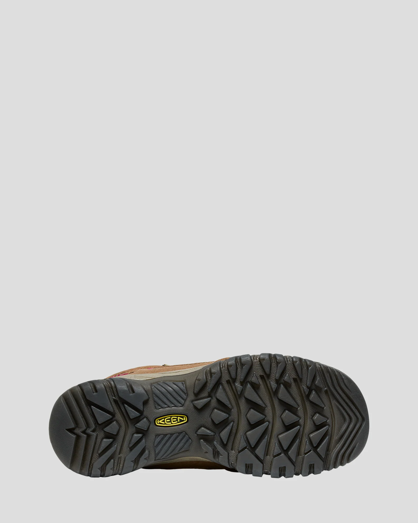 Women's Keen Targhee IV Mid Waterproof Boots - Bison/Beaujolais - Image 7