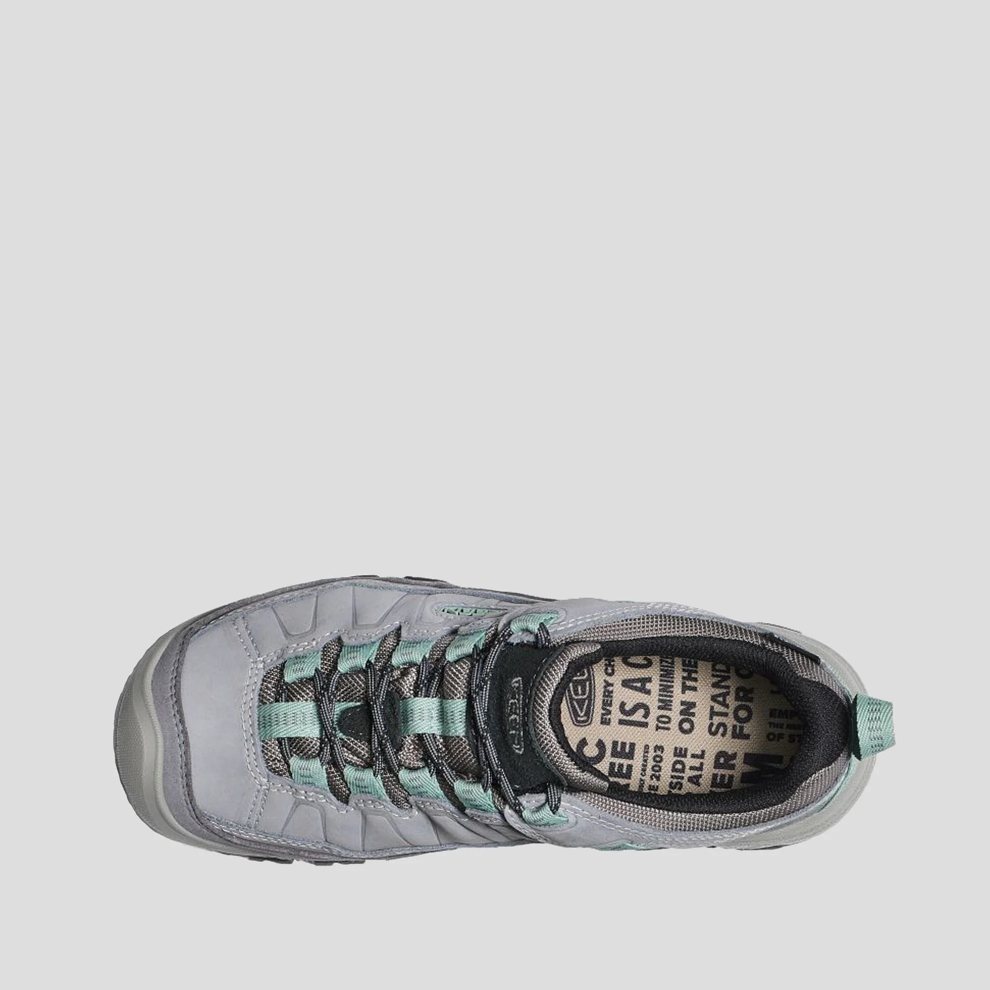 Women's Keen Targhee IV Waterproof Hiking Shoe - Alloy/Granite Green - Image 3