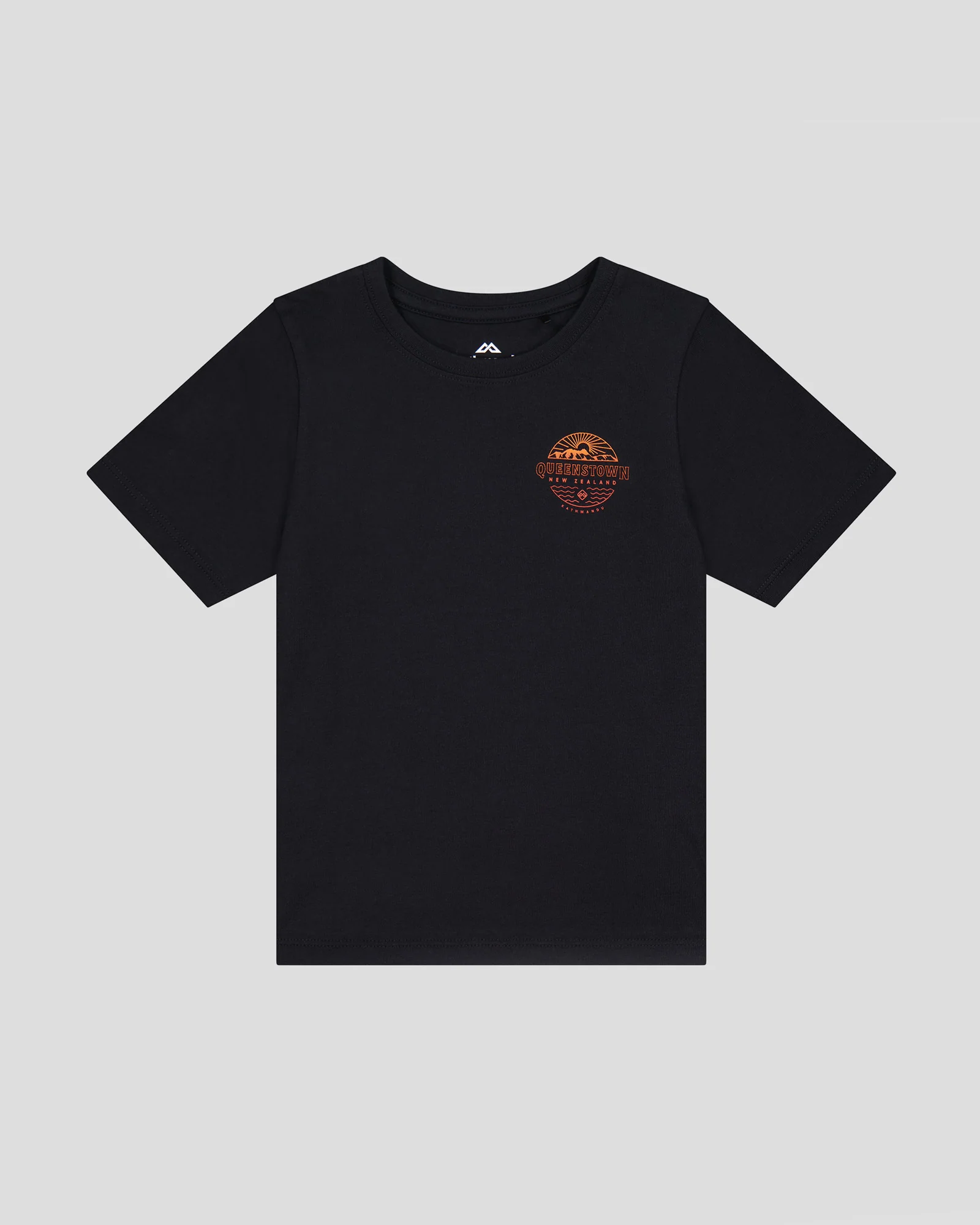 Kids' Queenstown Organic Cotton T-shirt - Black Stingray - Image 5