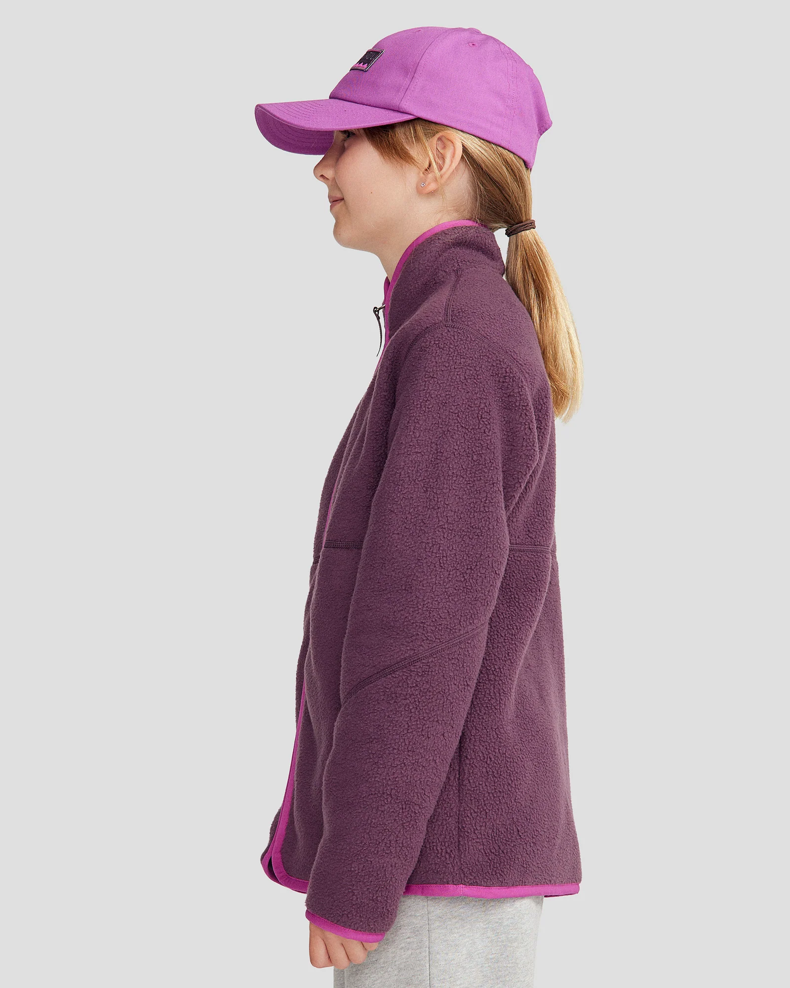 Kids Trailhead Fleece Jacket - Jam - Image 3