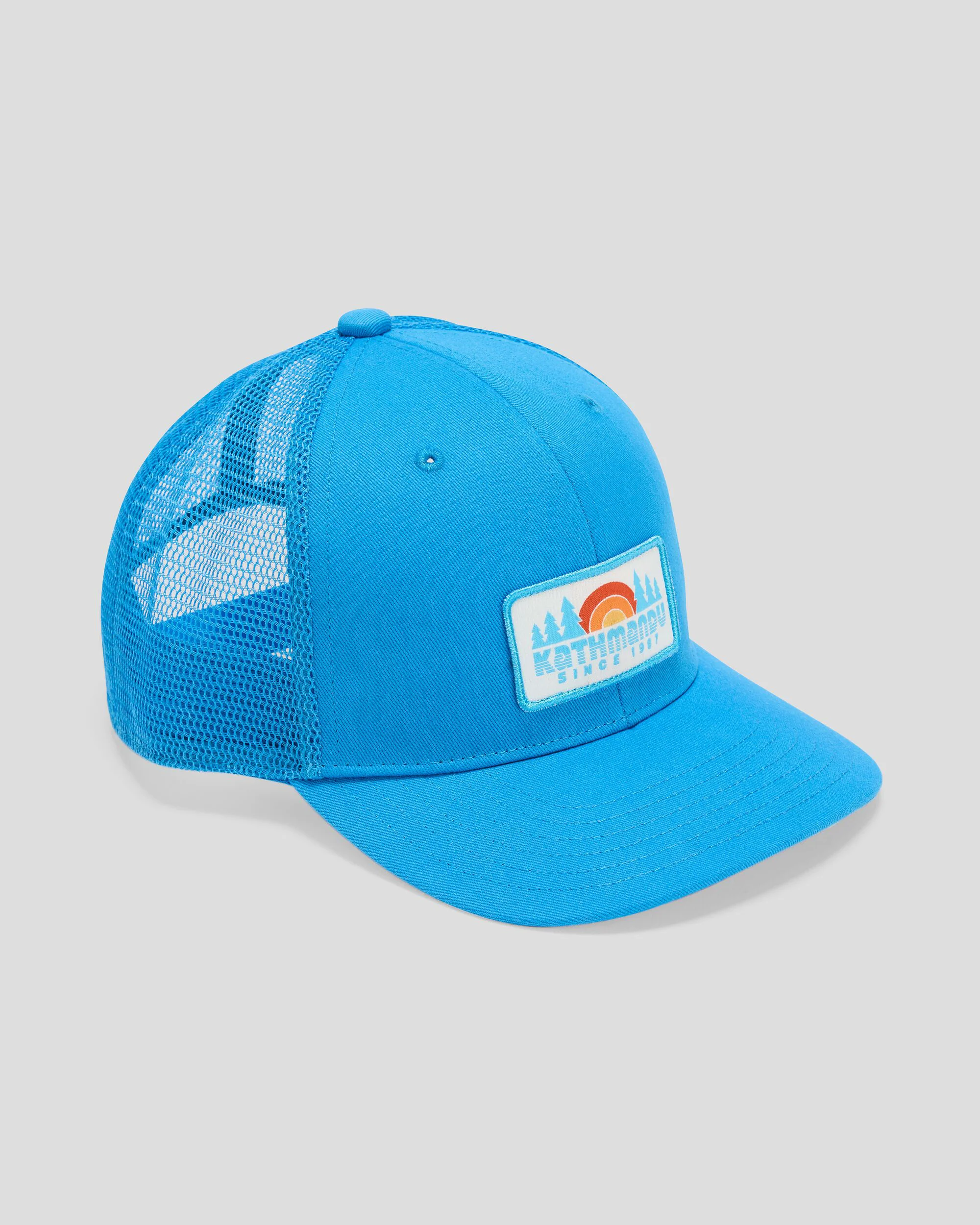 Kids' Trucker Unisex Low Cap - Sea Blue