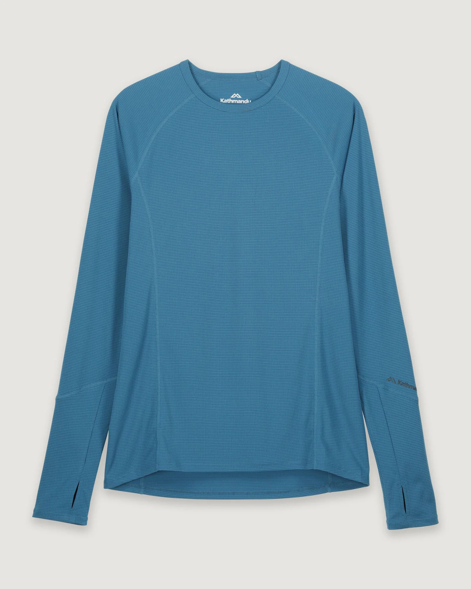 KMDAction Men's Long Sleeve Top - Steel Blue - Image 5