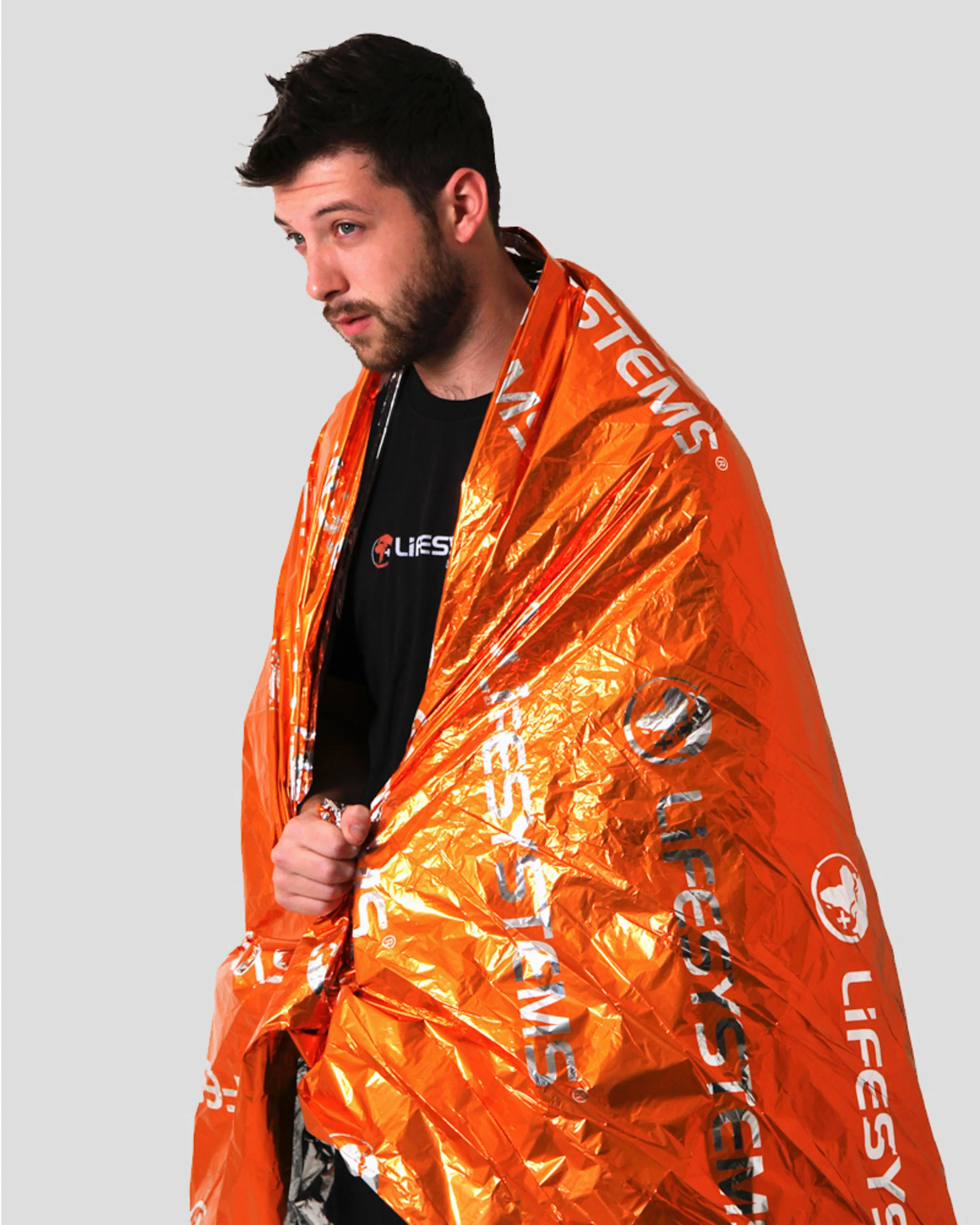 Lifesystems Thermal Blanket - Orange - Image 2