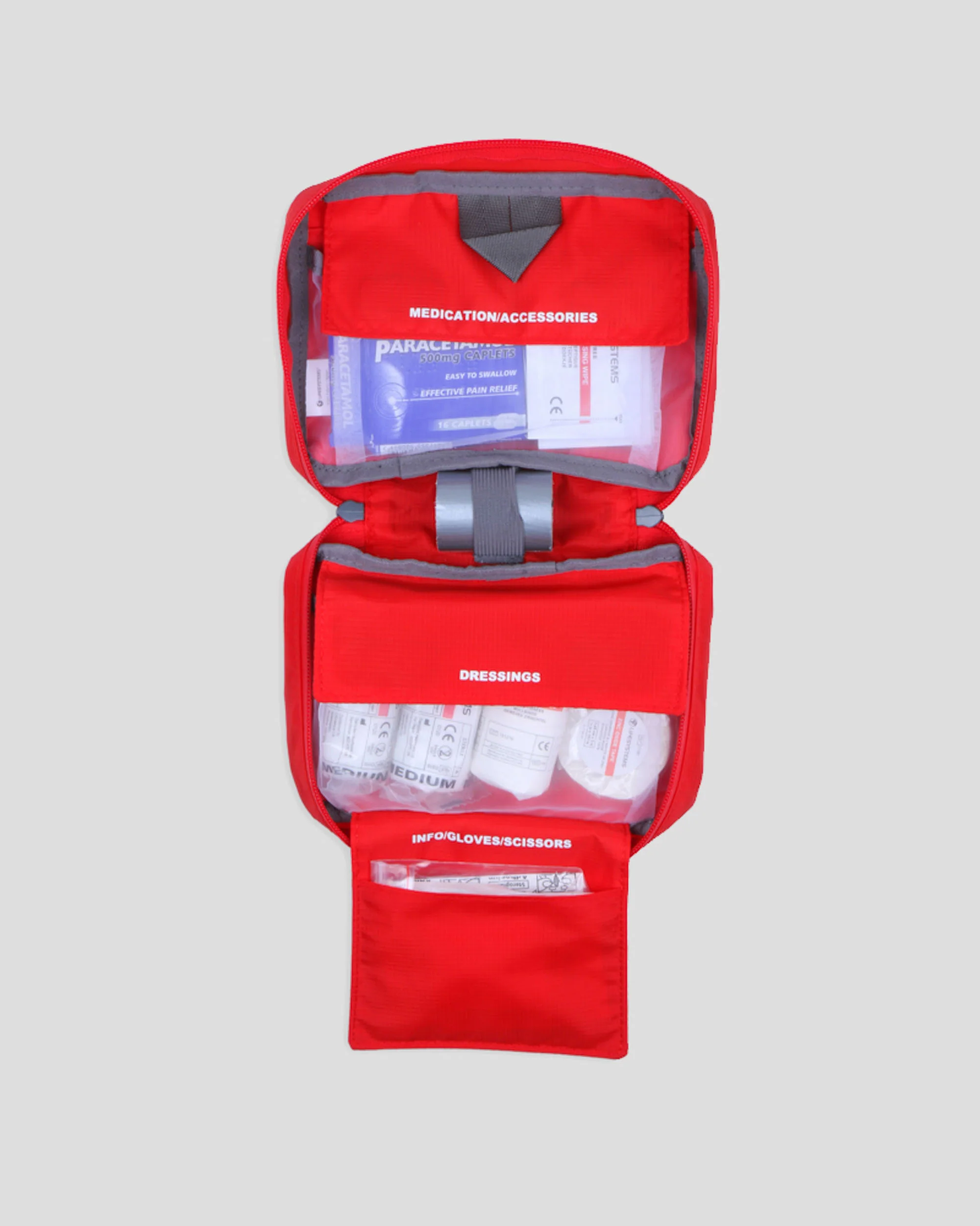 Lifesystems Traveller First Aid Kit - Red - Image 6