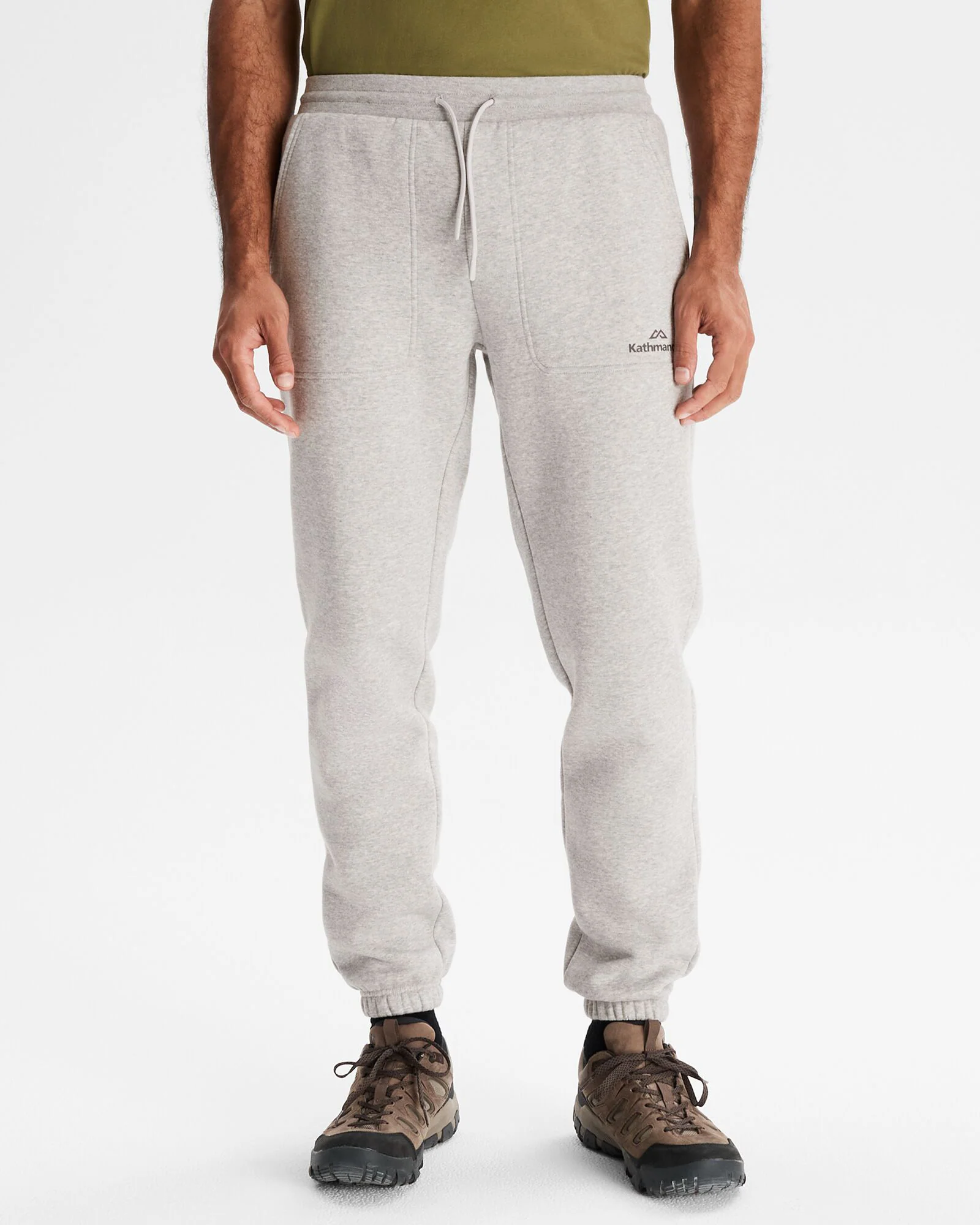 Men's Logo BB Joggers - Light Grey Marle