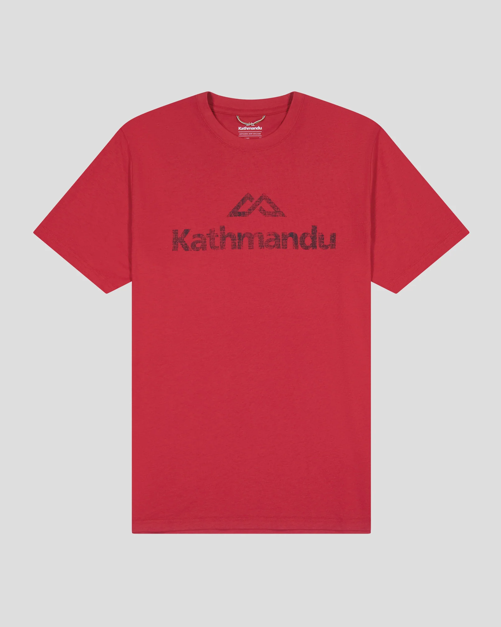 Men's Logo Organic Cotton T-shirt - Classic Red - Image 5