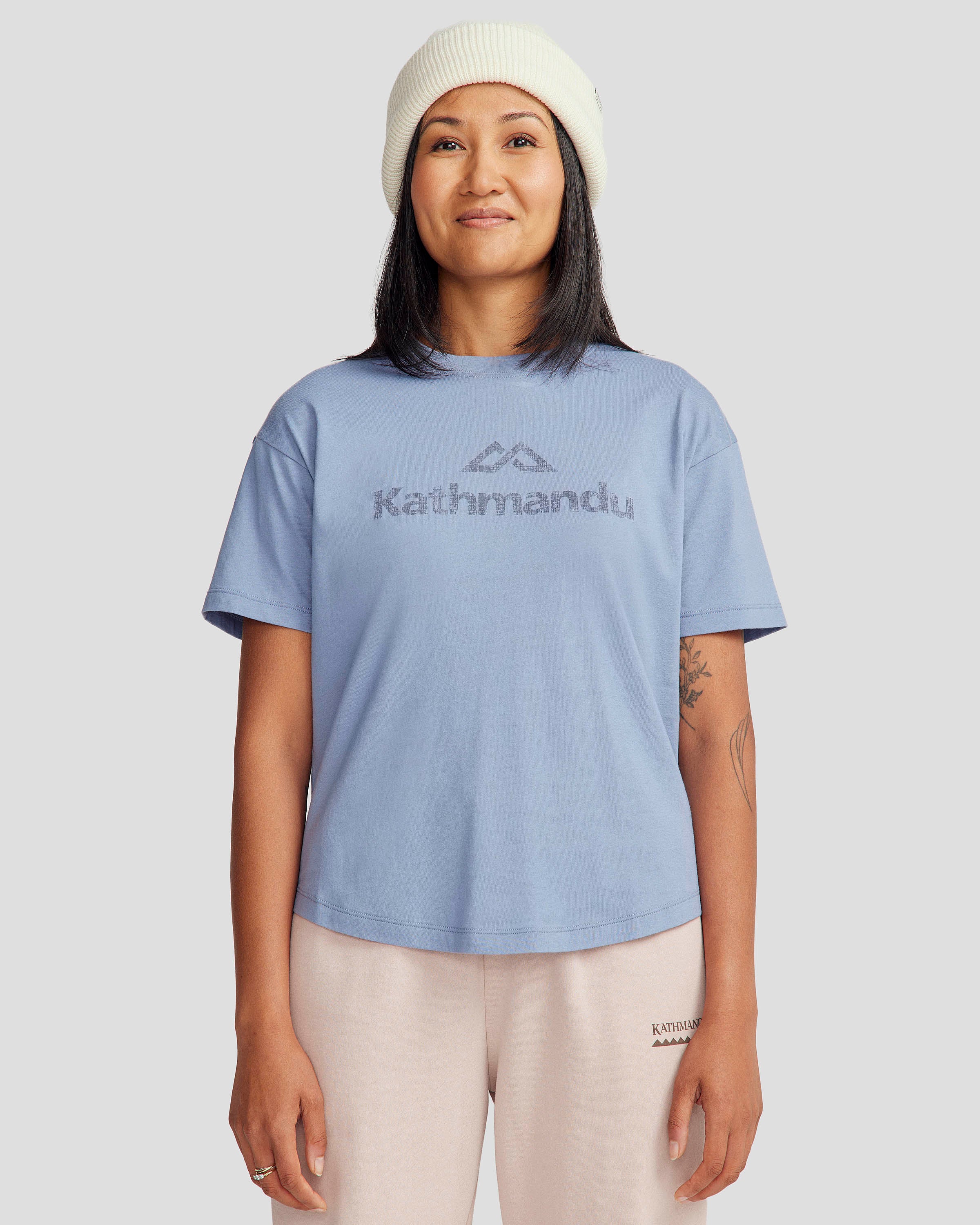 Women's Logo Organic Cotton T-shirt - At Twilight