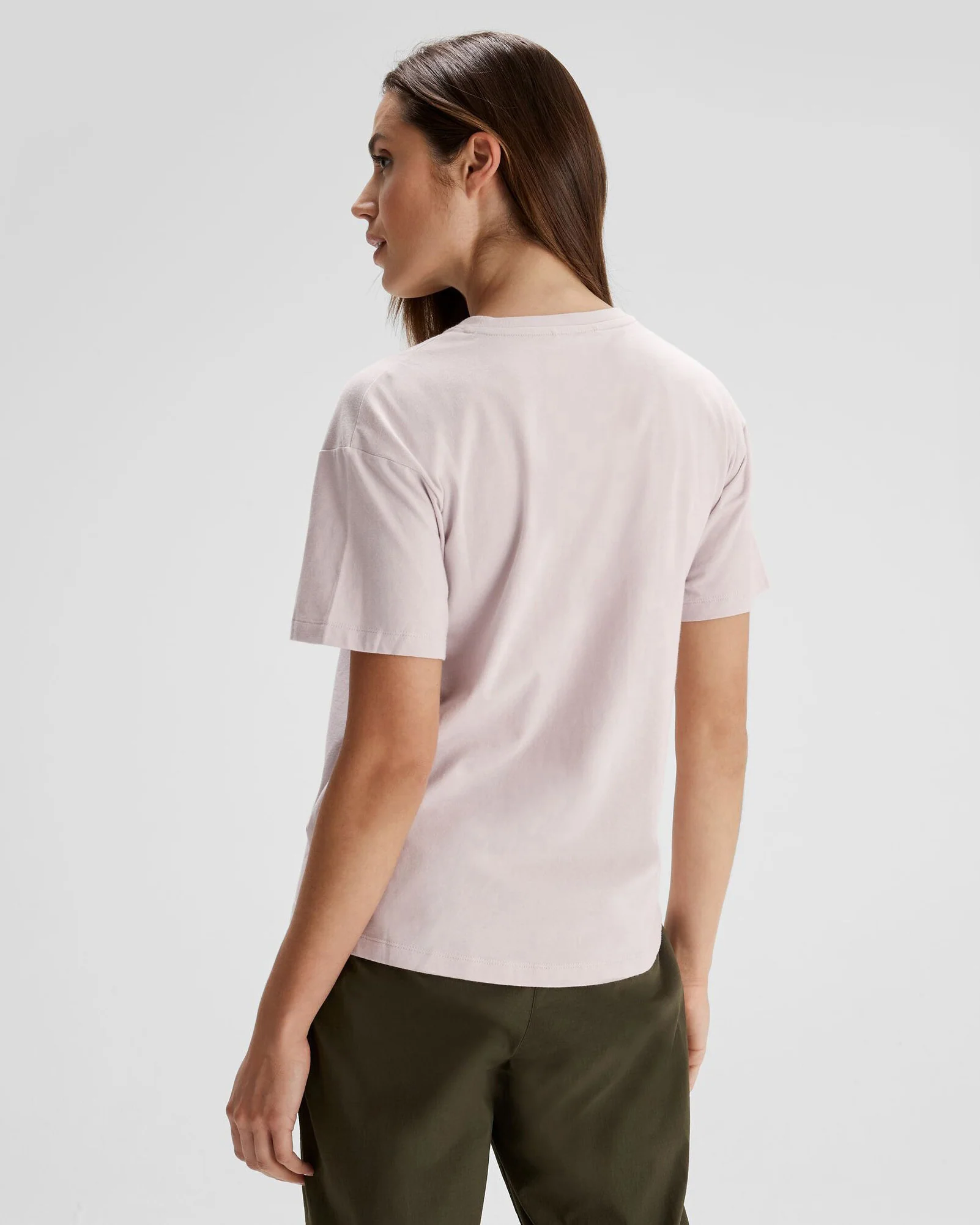 Women's Kathmandu Logo x Simon Beck Organic Cotton T-shirt - Dove - Image 3