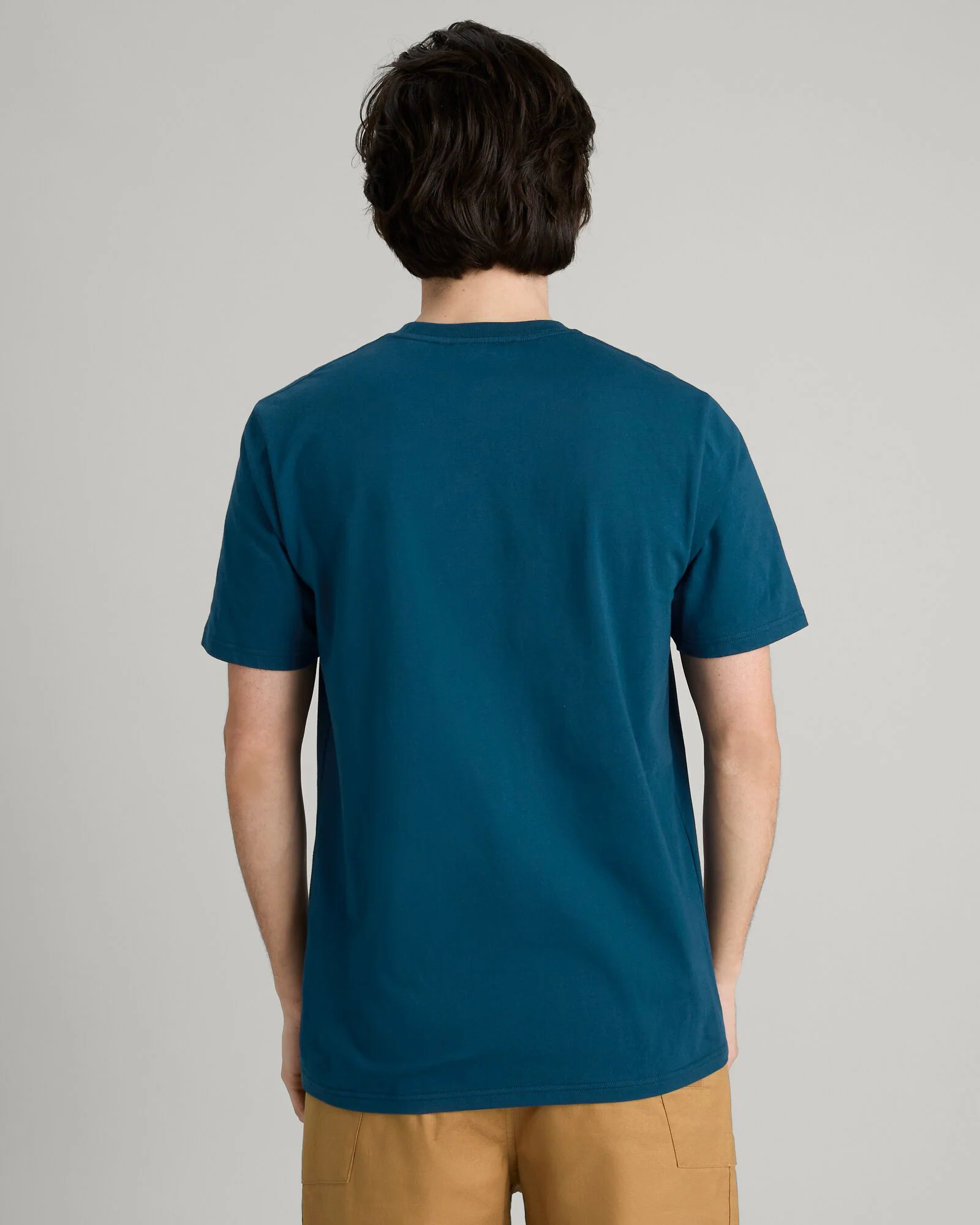 Men's Long White Cloud Organic Cotton T-shirt - Undertow - Image 4