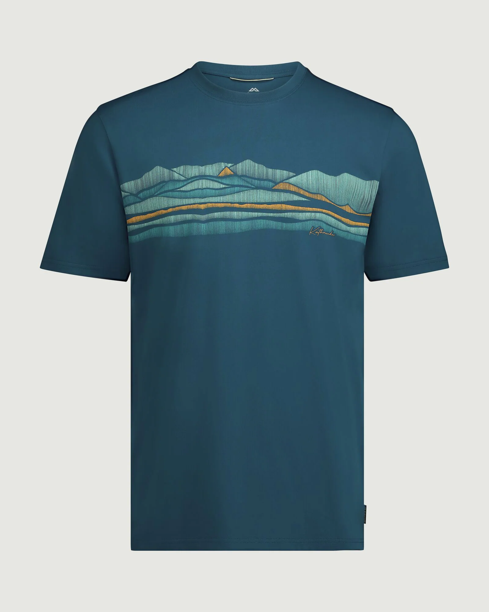 Men's Long White Cloud Organic Cotton T-shirt - Undertow - Image 6