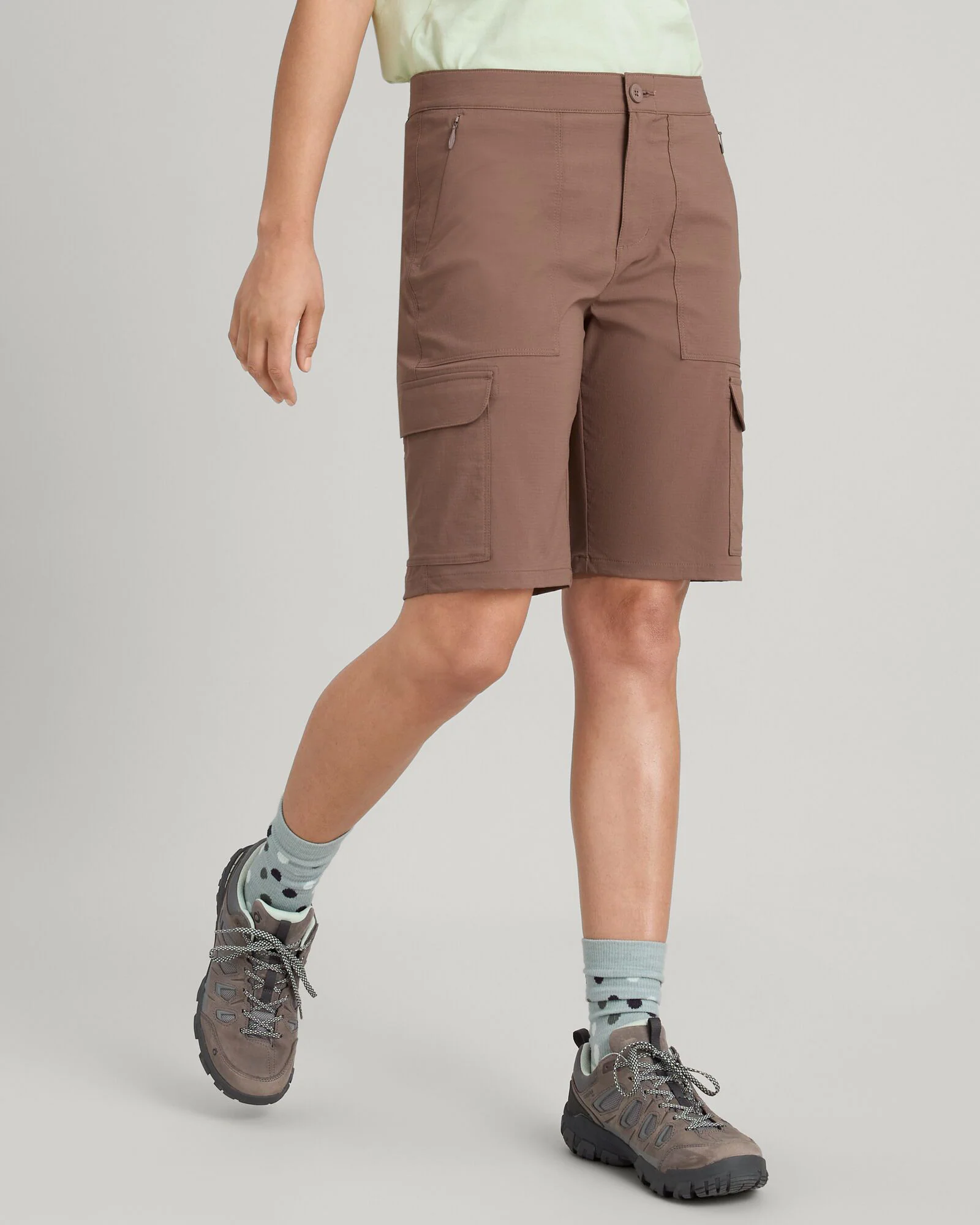 Women's Miro 10" Bermuda Shorts - Taupe - Image 3