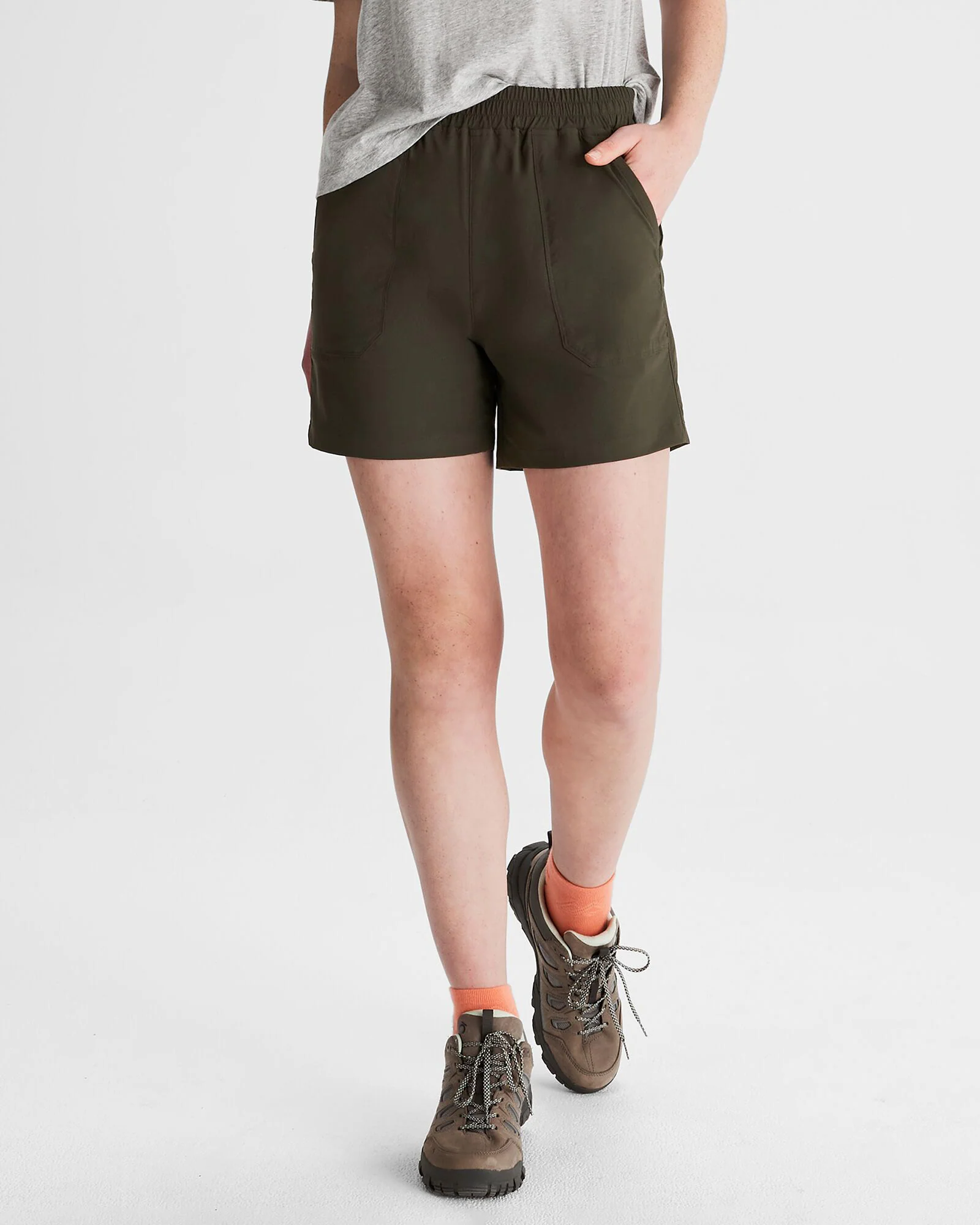 Women's Miro 5" Shorts - Dark Moss