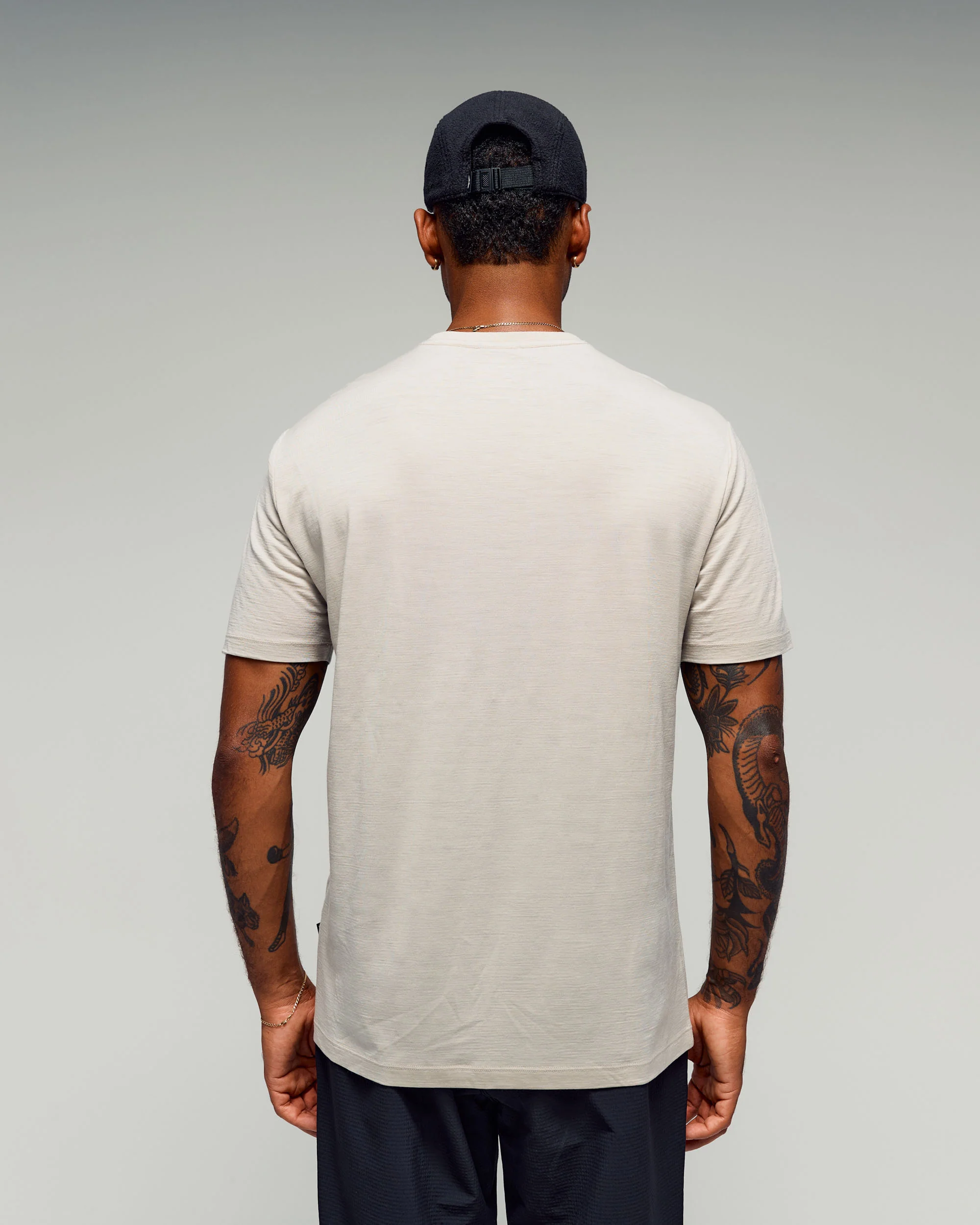 Men's 100% Merino Graphic T-Shirt - Light Hike - Image 3