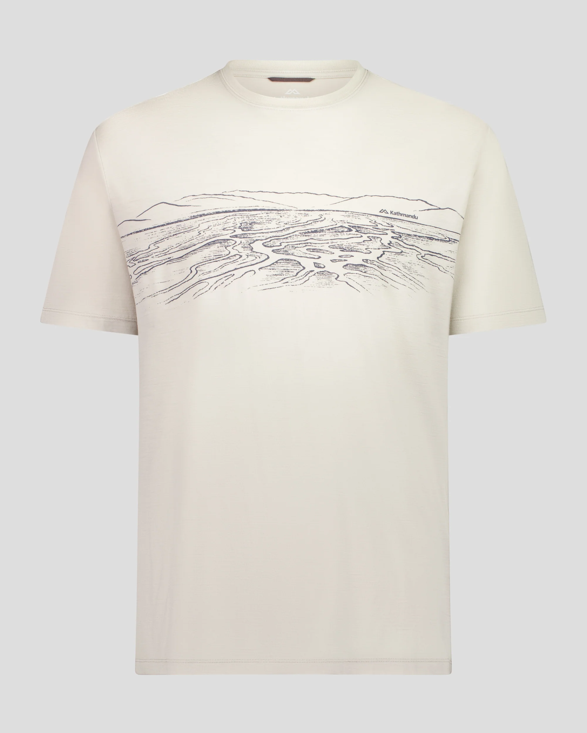 Men's 100% Merino Graphic T-Shirt - Light Hike - Image 4