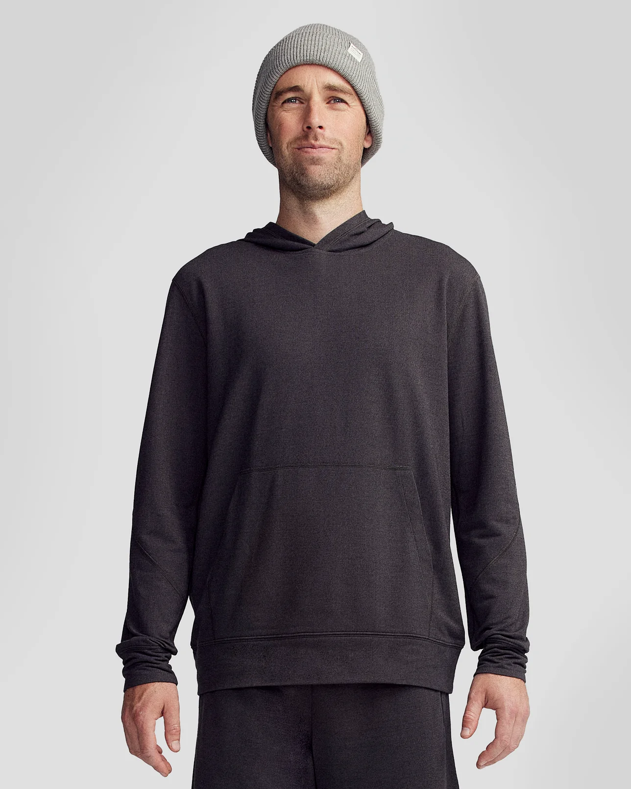 Men’s Anytime Hoodie - Charcoal Marle